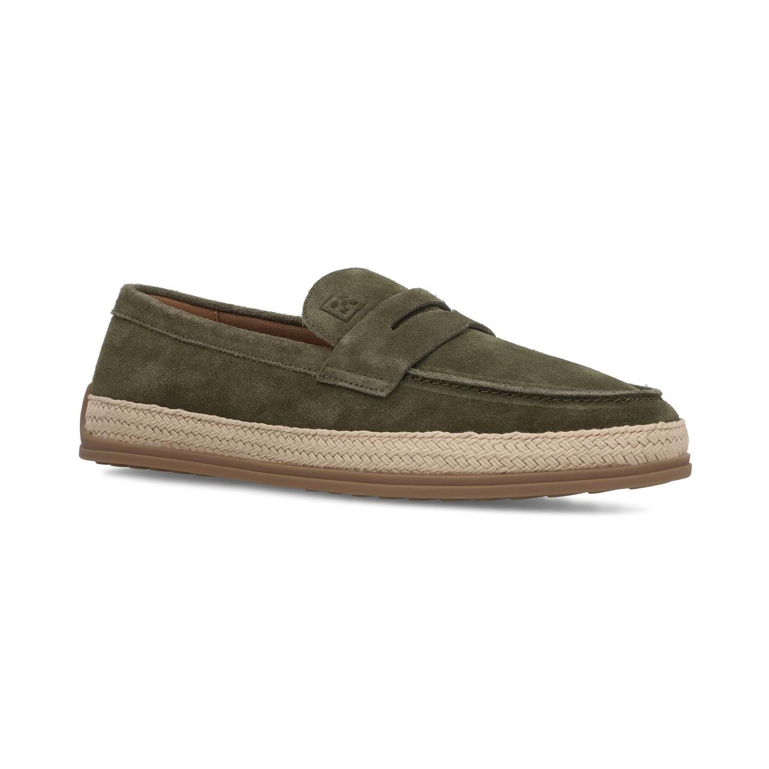 Mocasines Hombre Cuero Portside-4-02 Verde-0