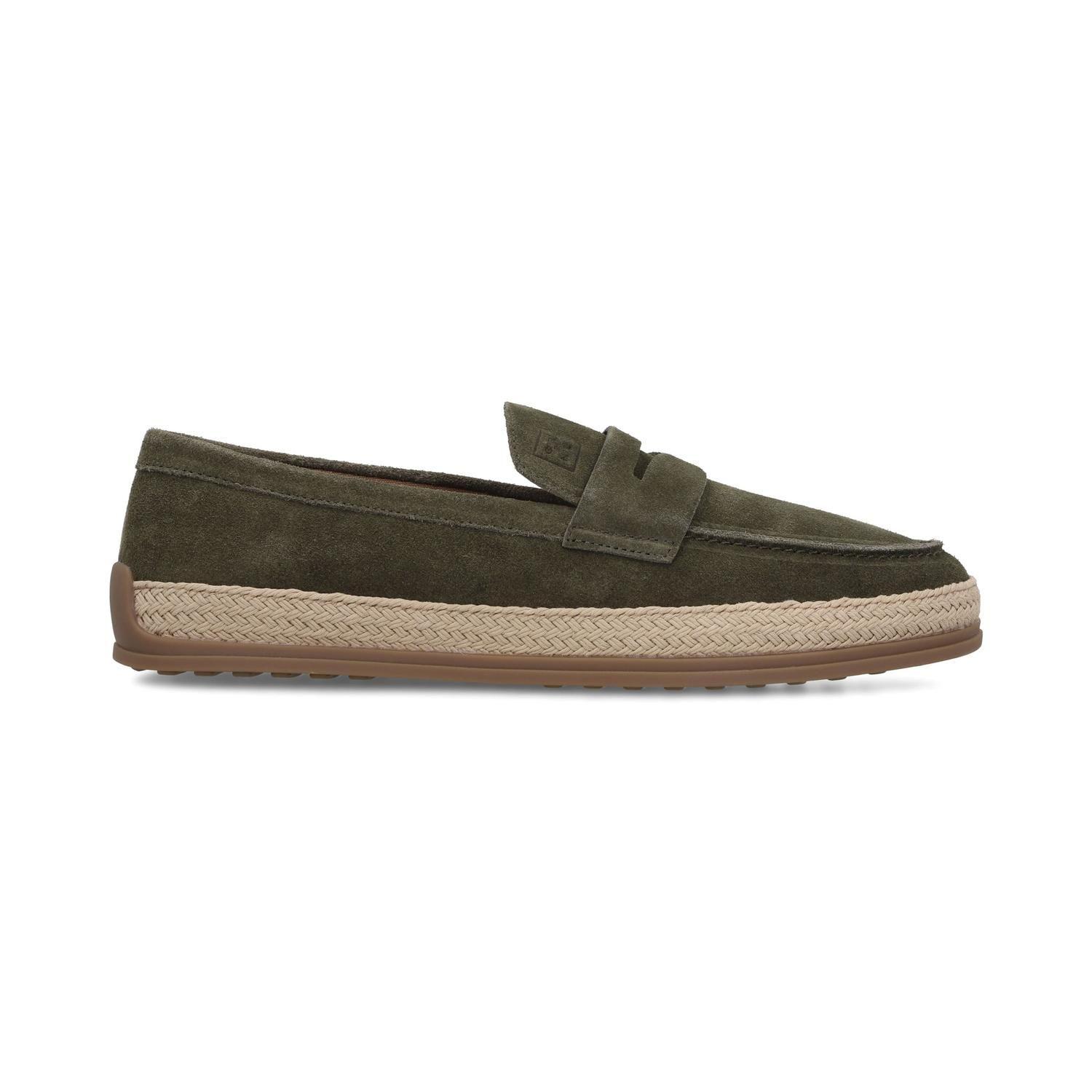 Mocasines Hombre Cuero Portside-4-02 Verde-1