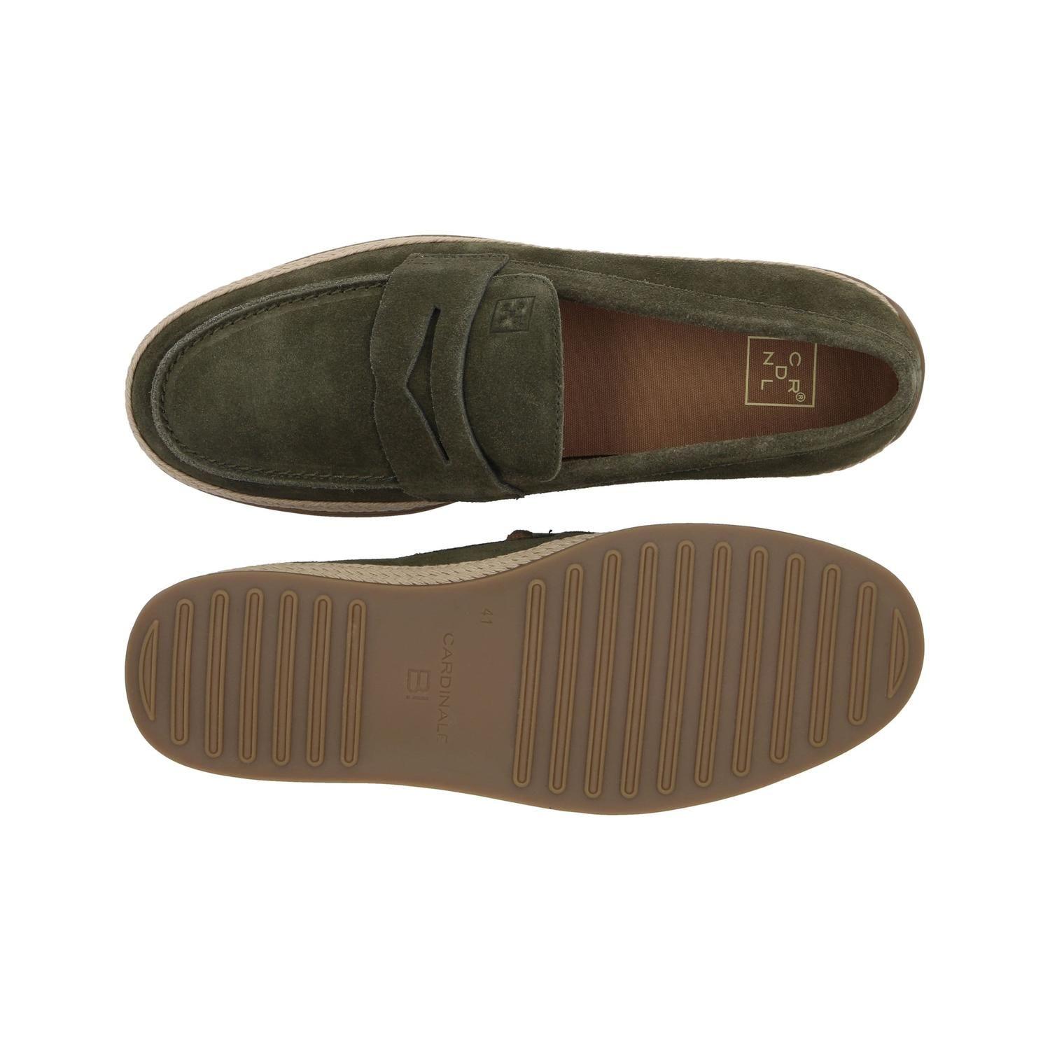 MOCASINES HOMBRE CUERO PORTSIDE-4-02 VERDE-2