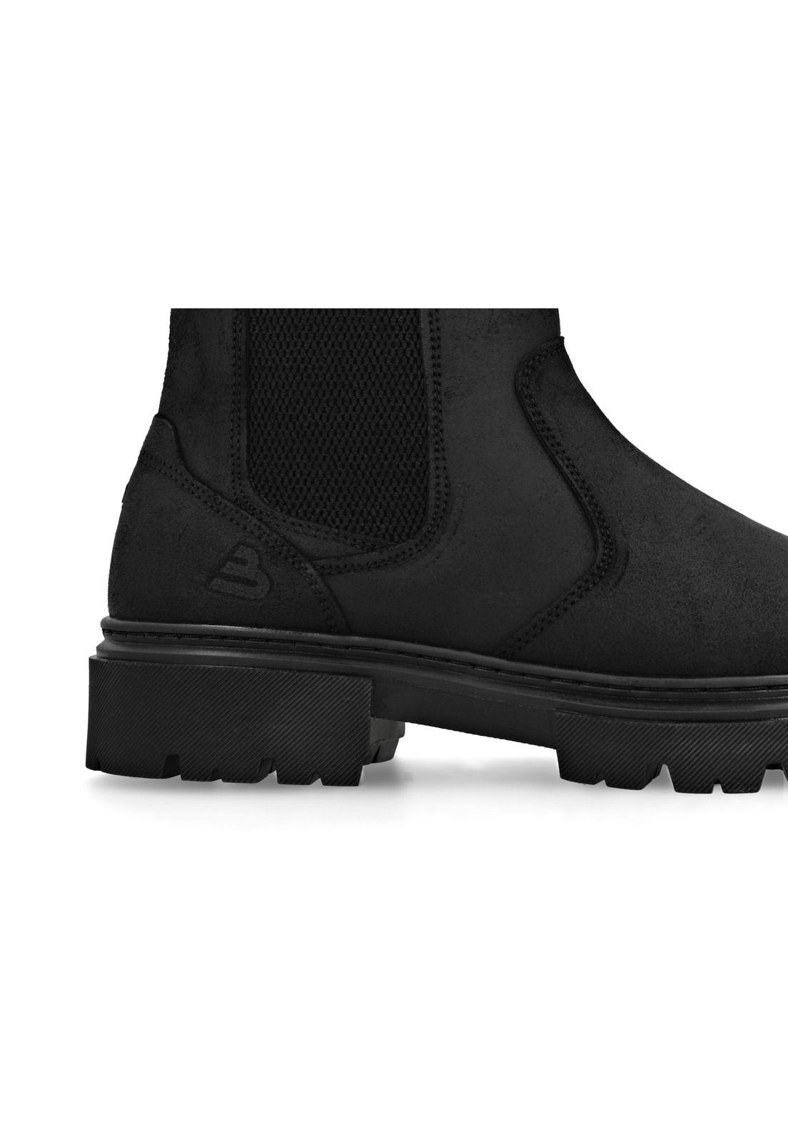 Botines Chelsea Cuero Titern-6-60 Negro-3