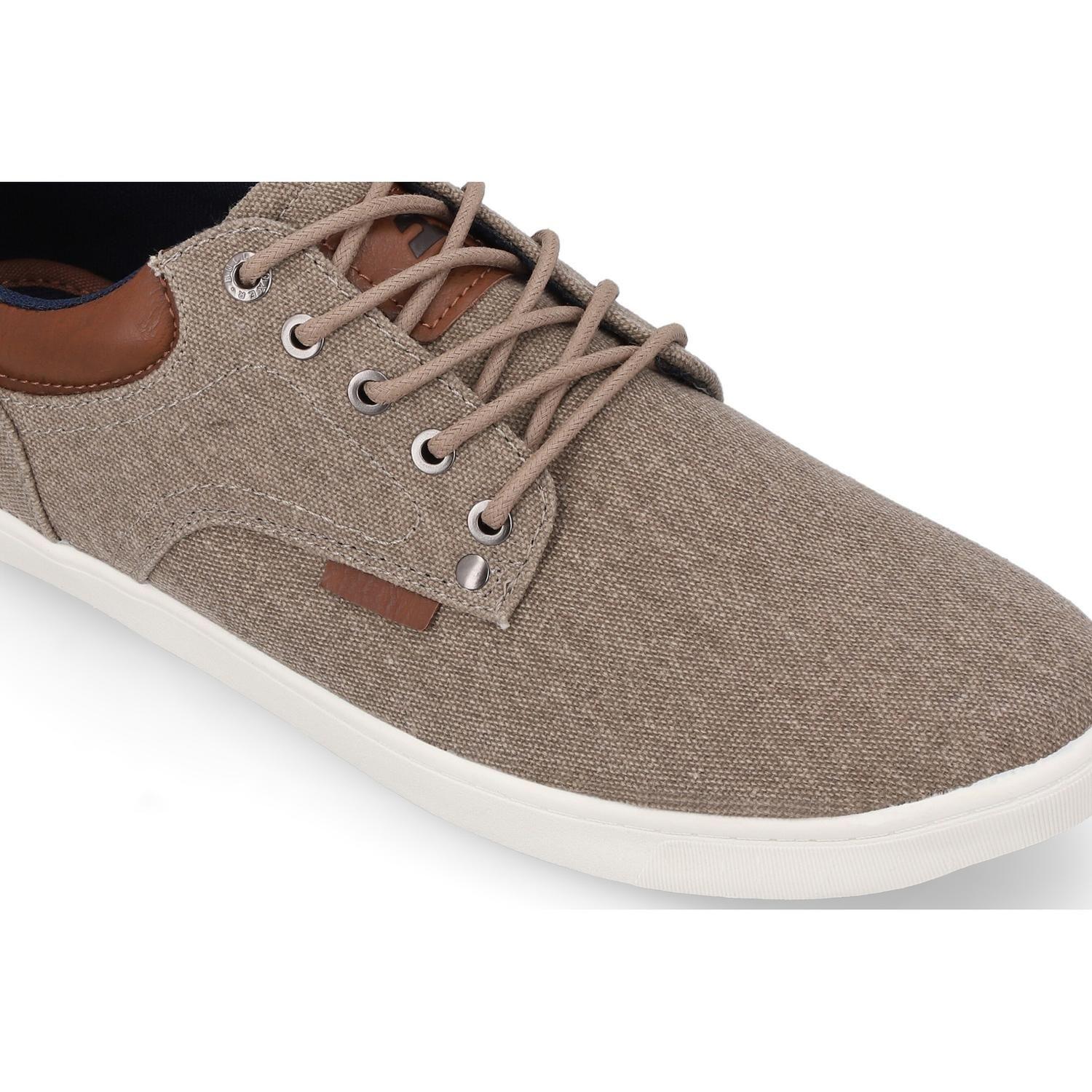 BULLBOXER ZAPATILLAS HOMBRE TEXTIL SNEEK-0-94 BEIGE-3