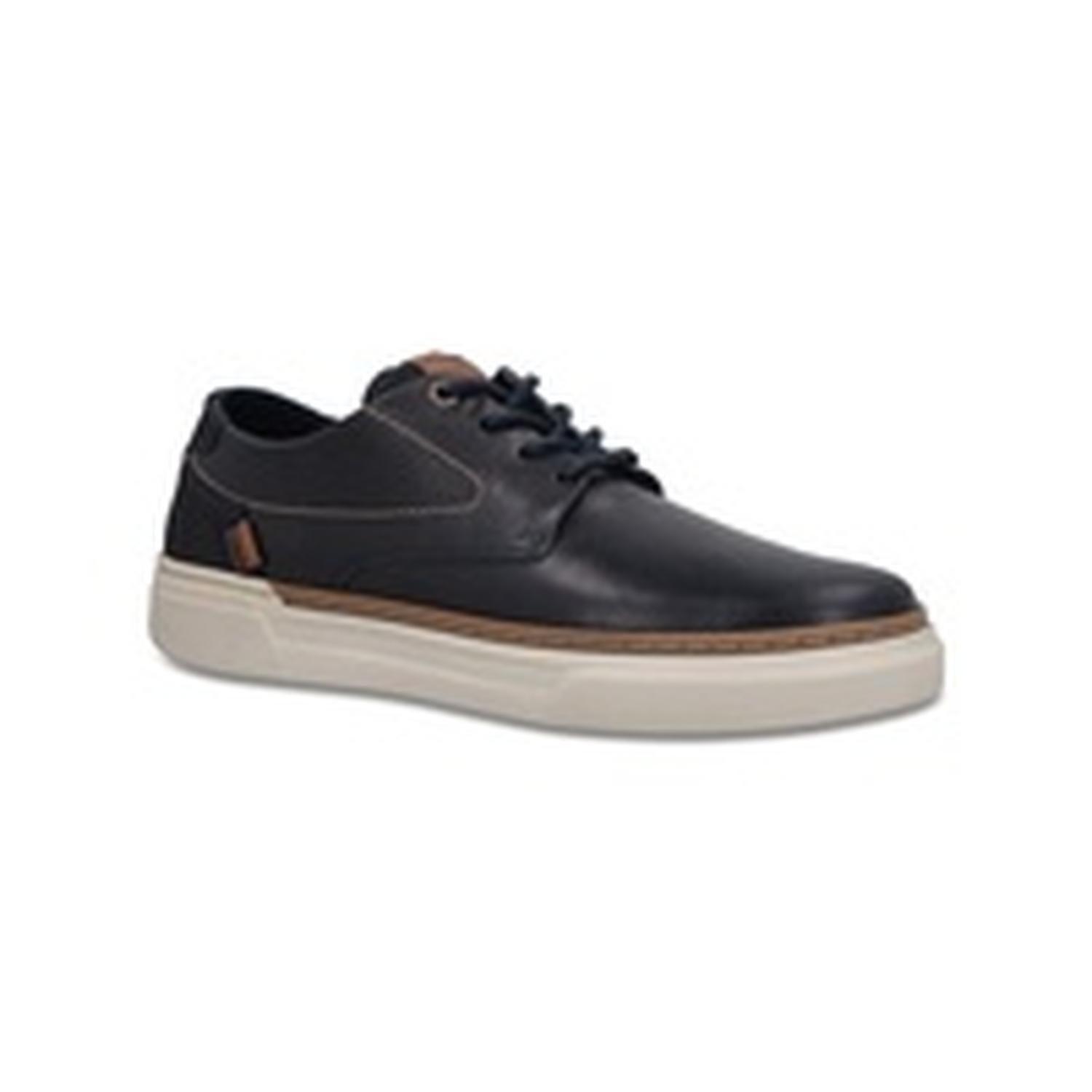 Zapatillas Zapato Casual Hombre Cuero Orbit-0-11 Azul Bullboxer-1