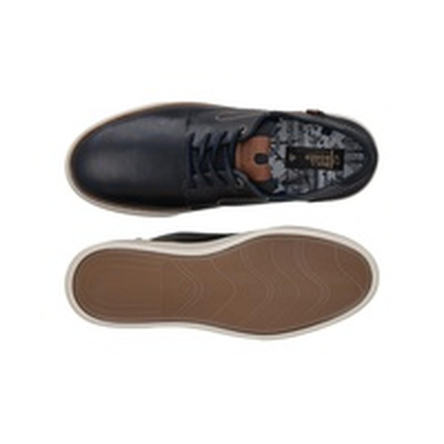 Zapatillas Zapato Casual Hombre Cuero Orbit-0-11 Azul Bullboxer-2