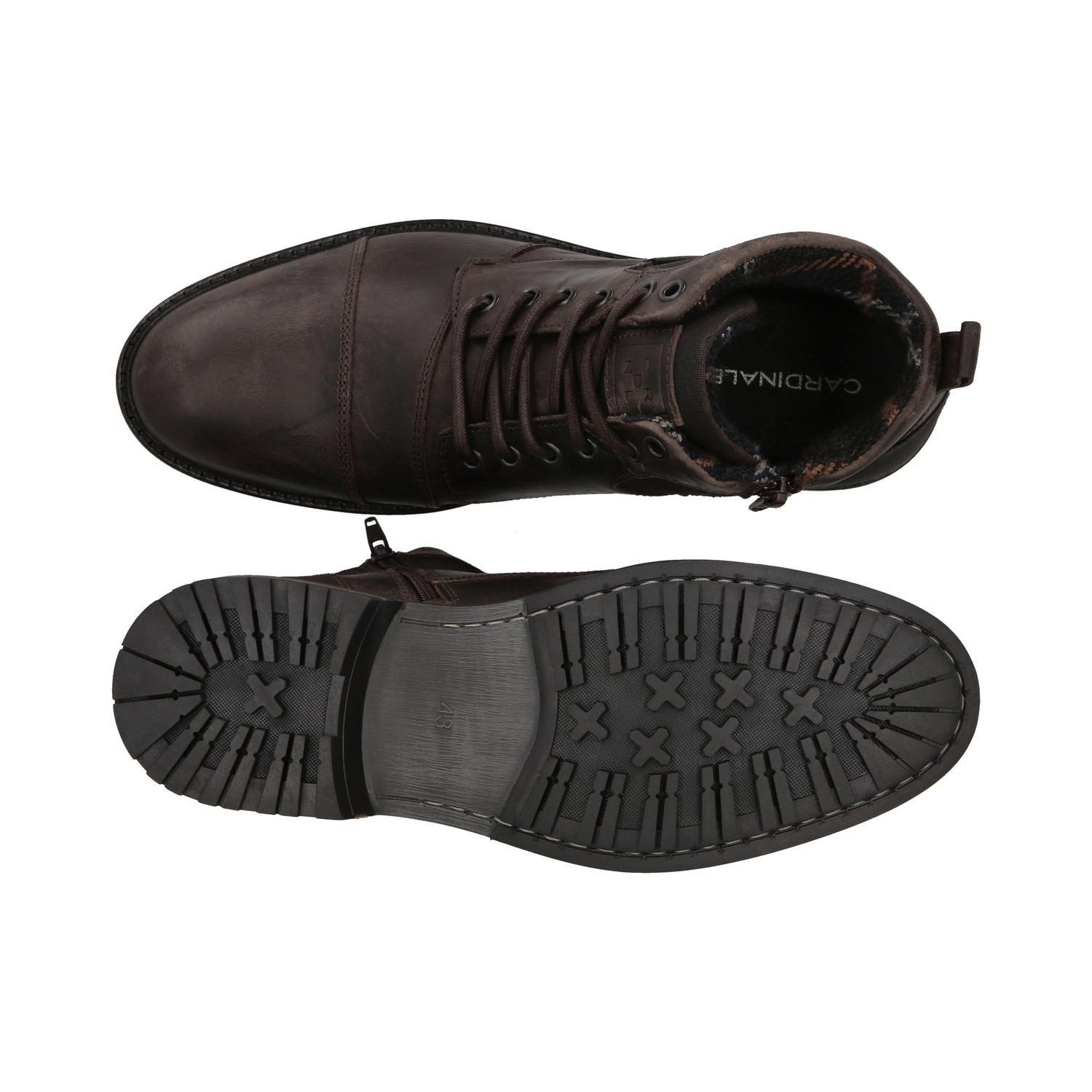 Botines Hombre Cuero Amsterdam-6-71 Café Cardinale-2