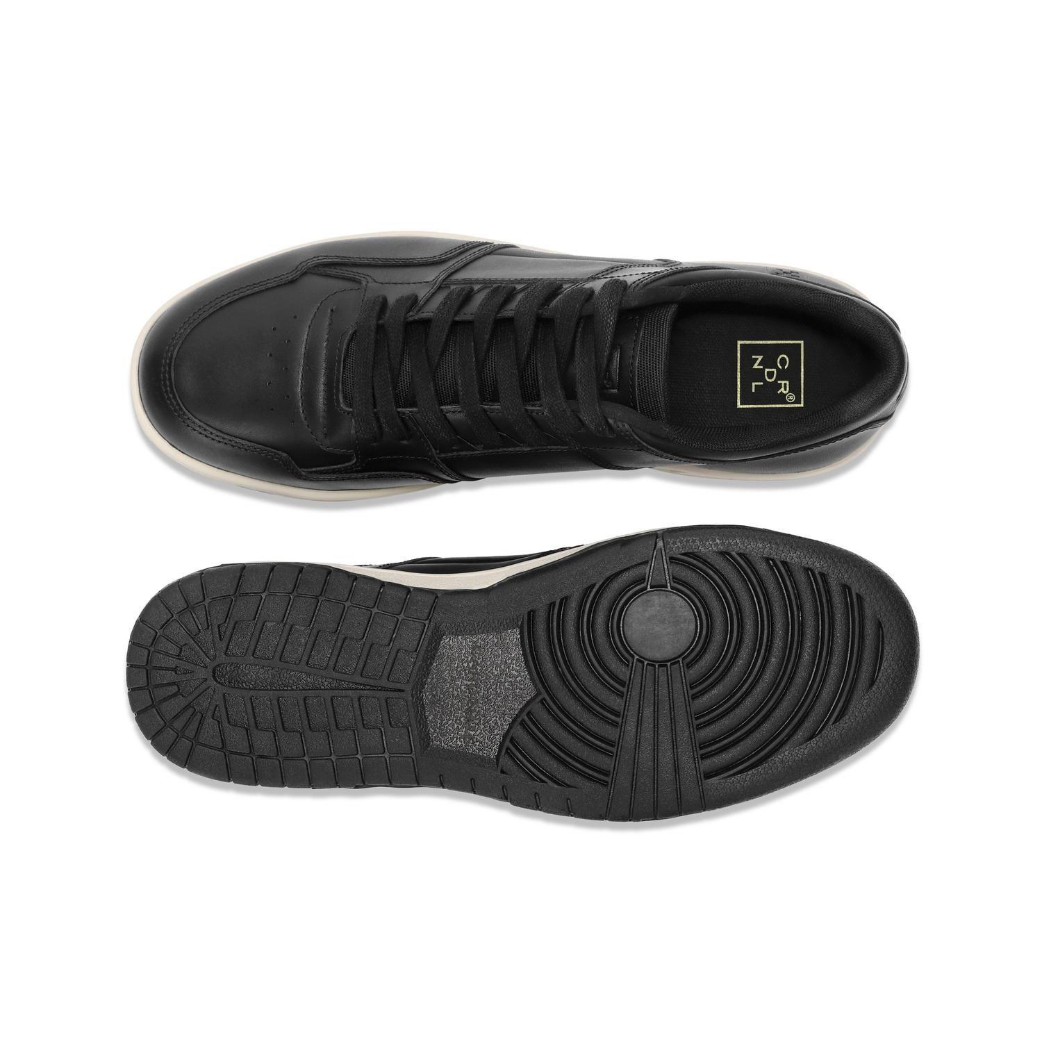 ZAPATILLAS HOMBRE CUERO VALMONT-0-04 NEGRO-2