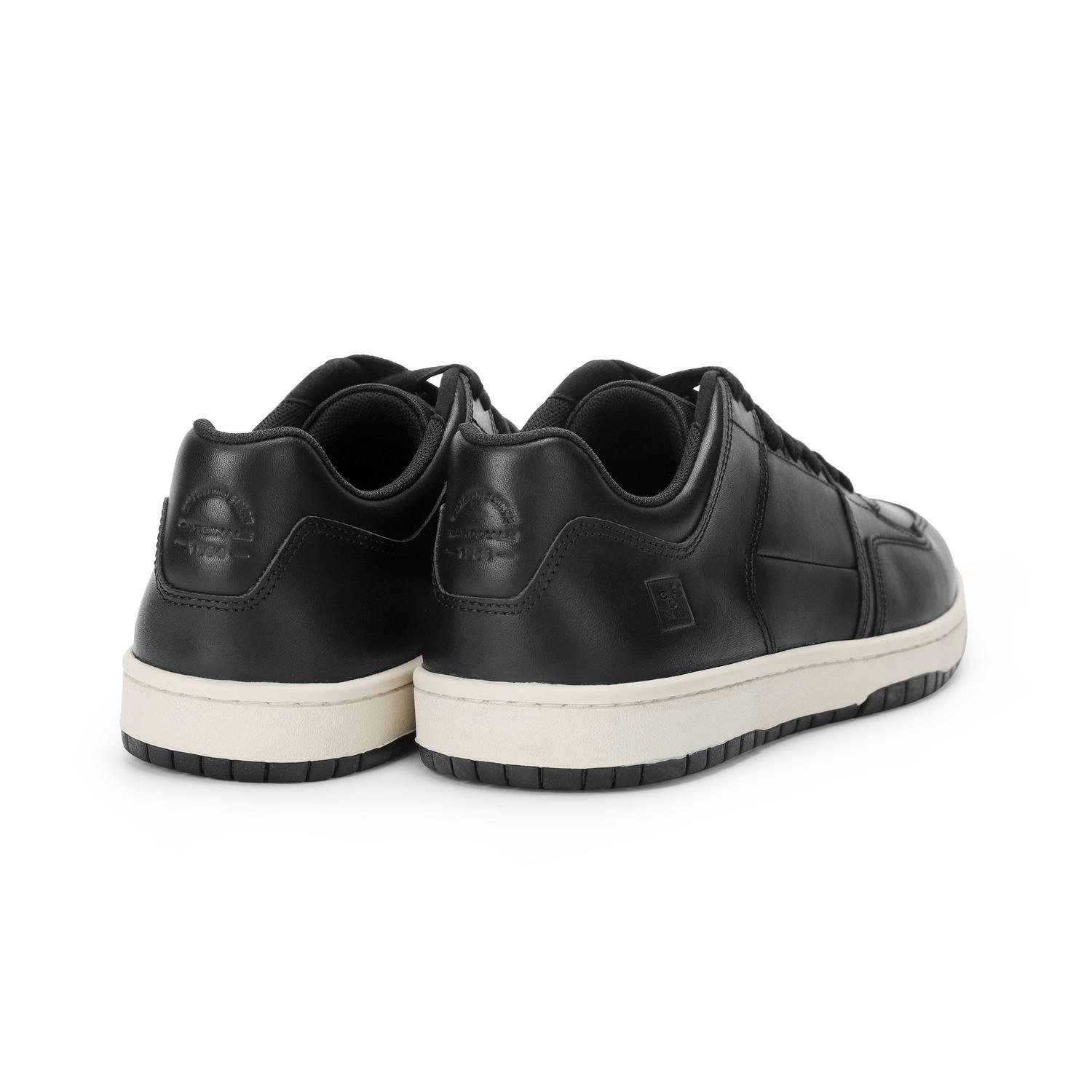 ZAPATILLAS HOMBRE CUERO VALMONT-0-04 NEGRO-4