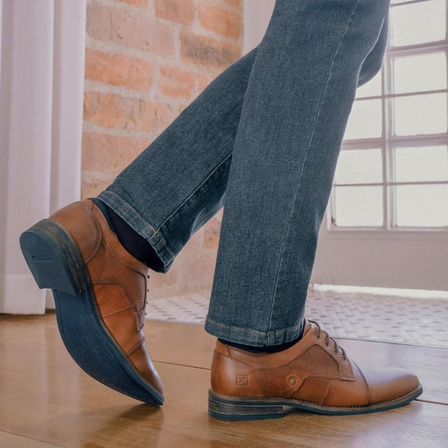 Zapatos Hombre Cuero Denizen-0-01-Brandy-3