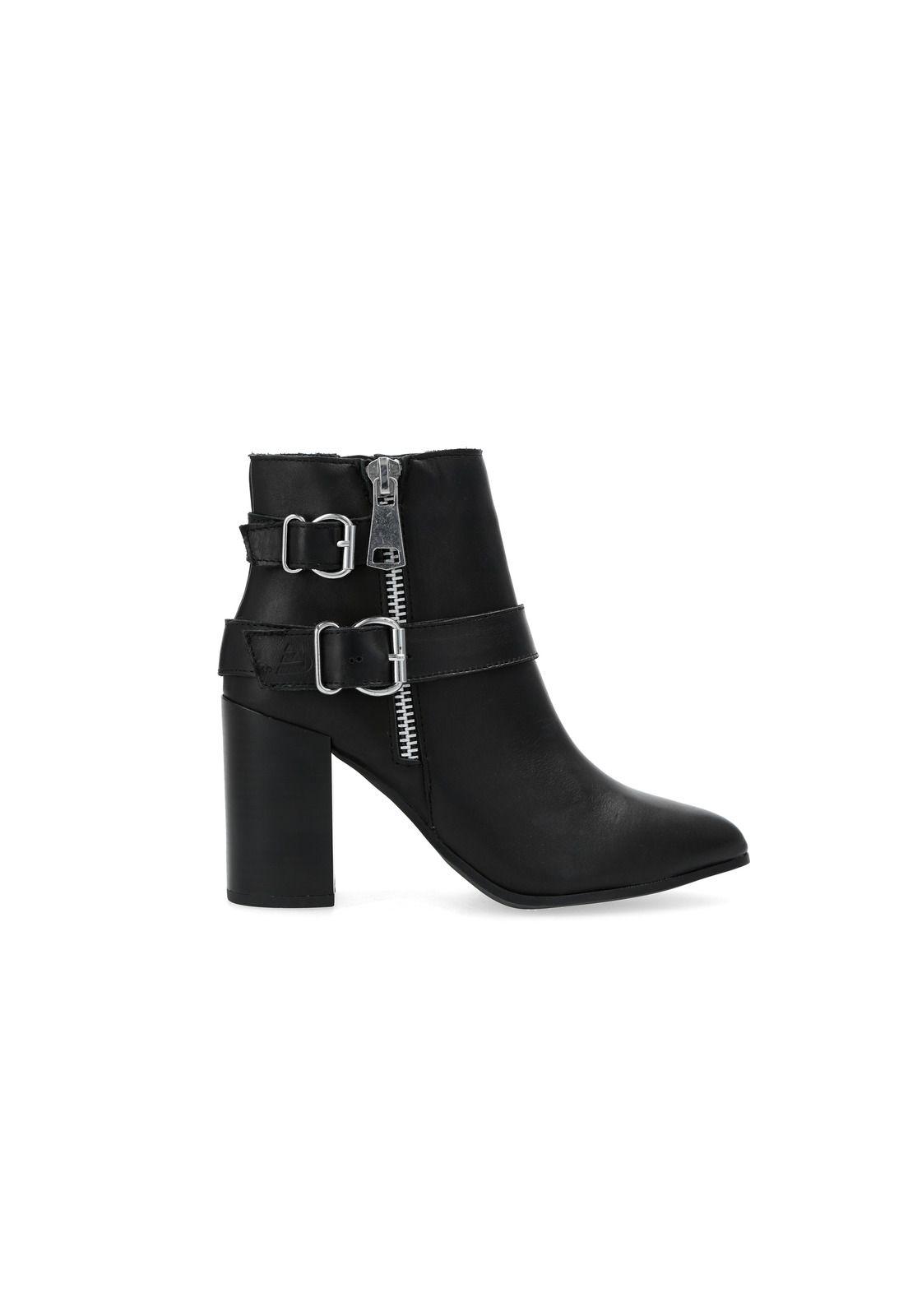 Botines Mujer Bonnie Negro Bullboxer-1