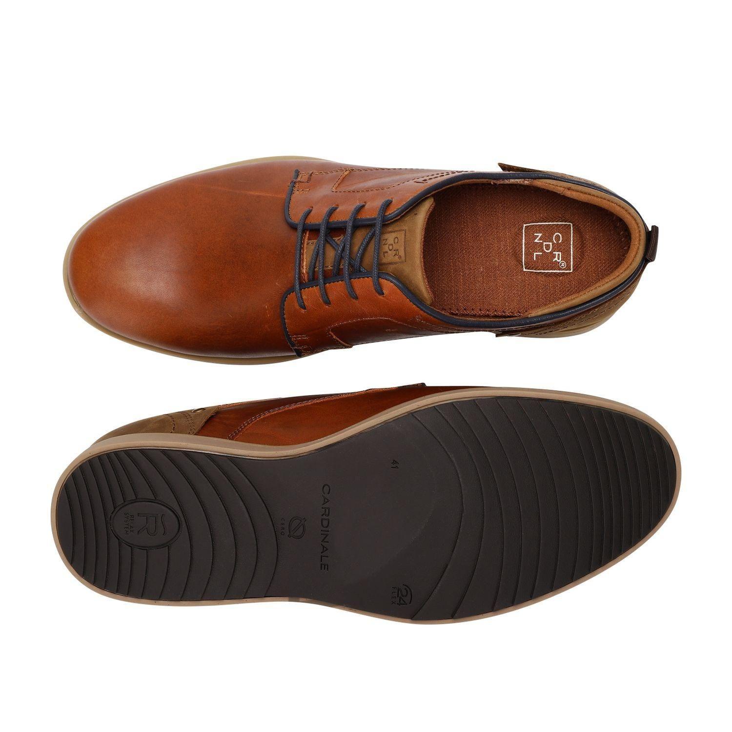 ZAPATOS HOMBRE CORDONES CUERO DENVER-0-06 BRANDY-2