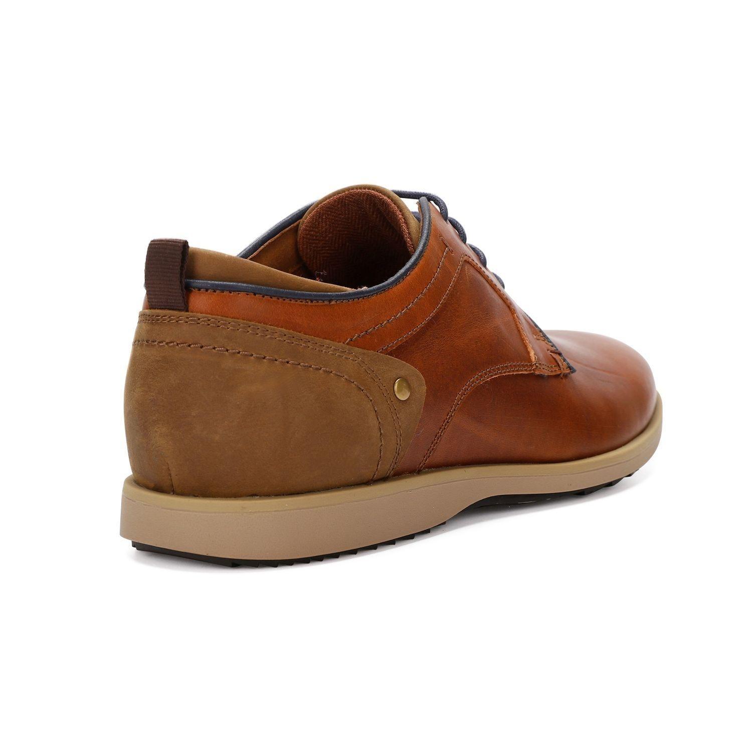 Zapatos Hombre Cordones Cuero Denver-0-06 Brandy-3