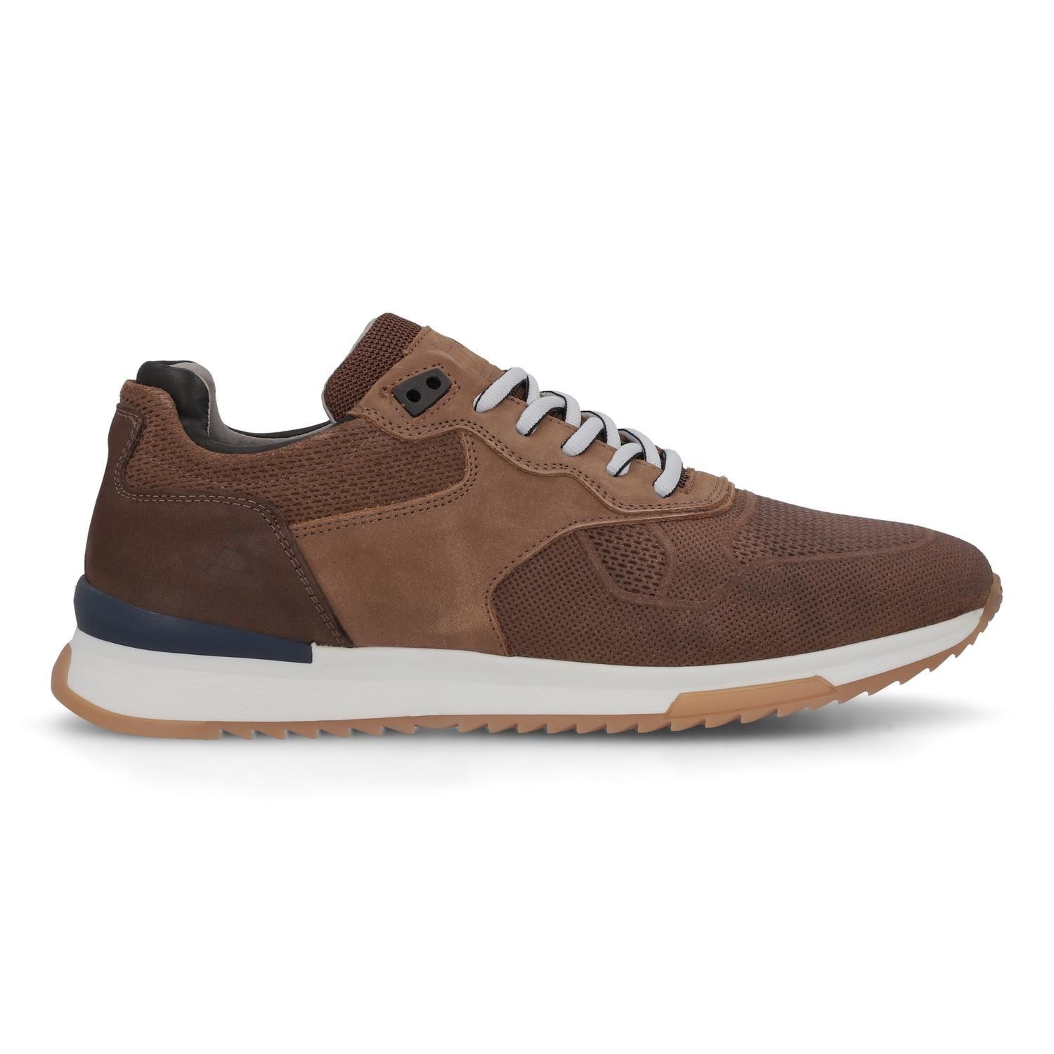 BULLBOXER ZAPATILLAS HOMBRE CUERO BEEK-0-95 BRANDY-1
