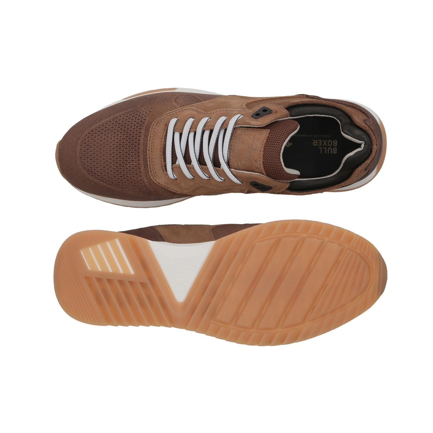 BULLBOXER ZAPATILLAS HOMBRE CUERO BEEK-0-95 BRANDY-2