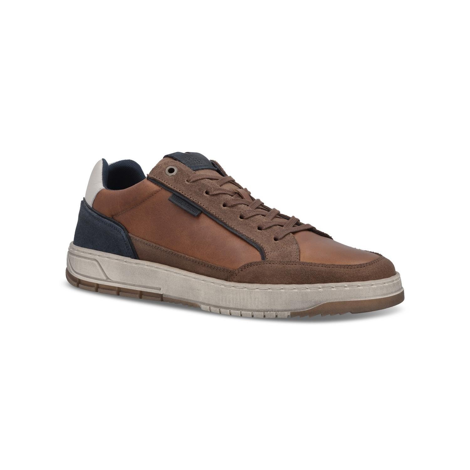 Zapatillas Urbanas Hombre Cuero Axis-0-14 Brandy Bullboxer-1