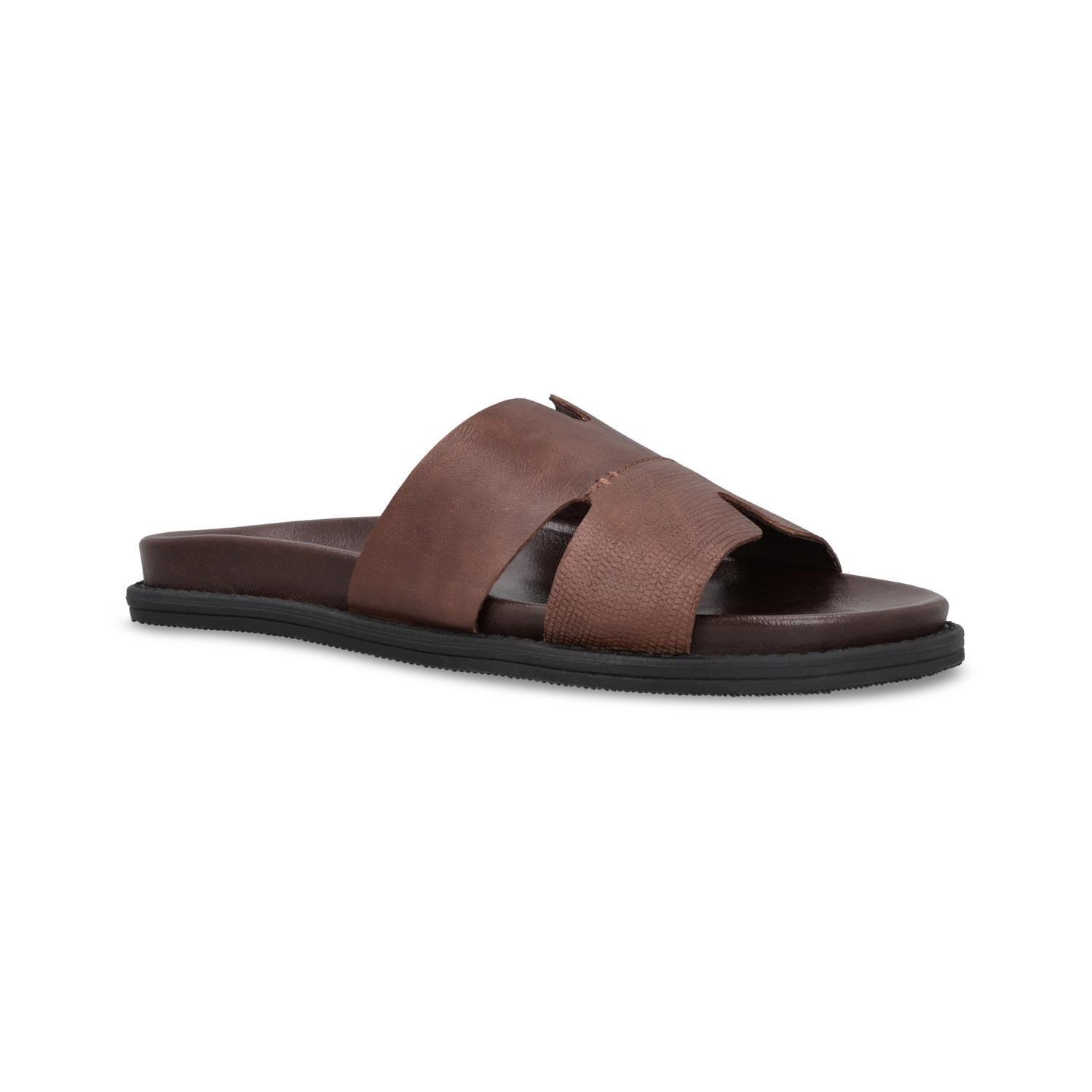 SANDALIAS HOMBRE CUERO QUINN-9-03 BRANDY-0