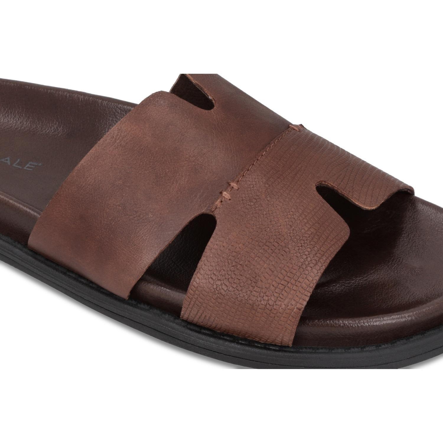 SANDALIAS HOMBRE CUERO QUINN-9-03 BRANDY-3