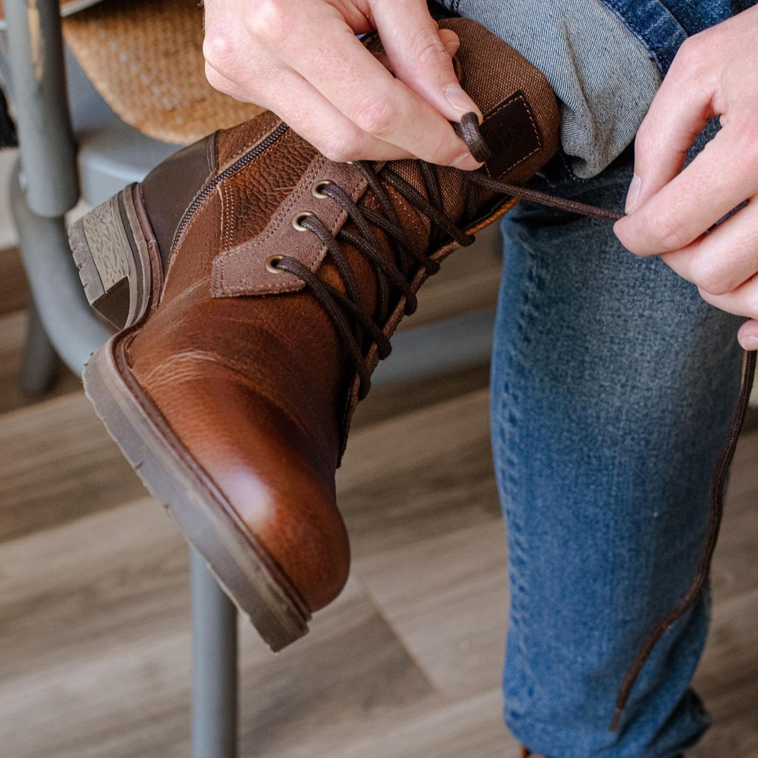 BULLBOXER BOTINES HOMBRE CUERO JONES-6-58 BRANDY-1