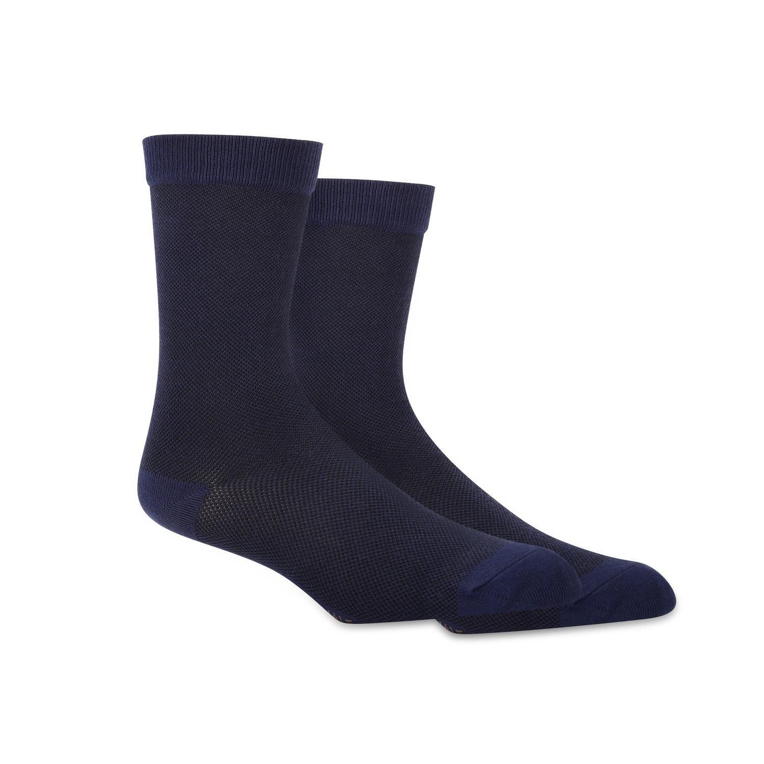 Pack 2 Pares Calcetines Algodón Hombre Ca66 Azul-0