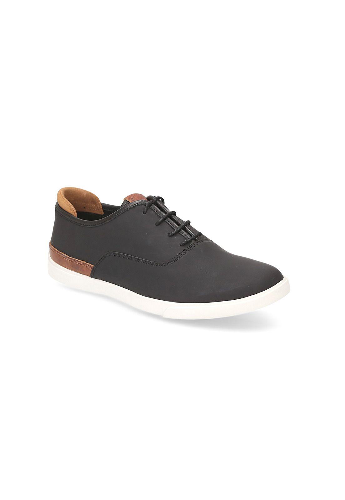 Zapatos Hombre Grommet Negro Cardinale-1
