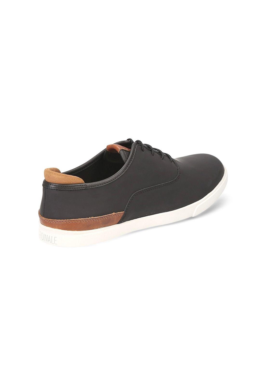 Zapatos Hombre Grommet Negro Cardinale-3