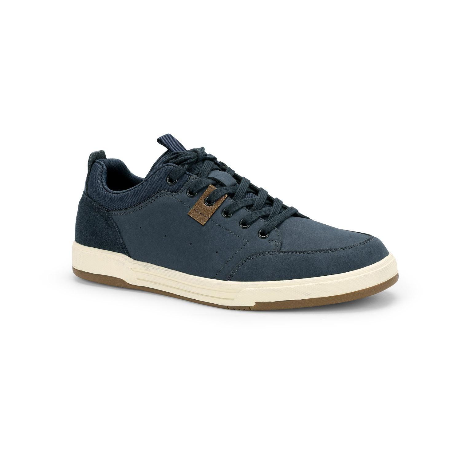 ZAPATILLAS HOMBRE CUERO GUNWALE-0-01 AZUL-0