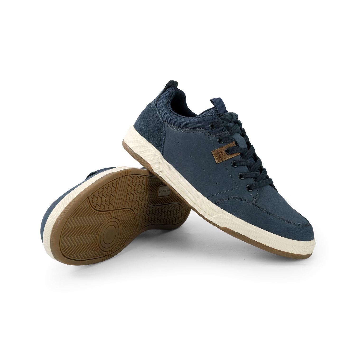 ZAPATILLAS HOMBRE CUERO GUNWALE-0-01 AZUL-5