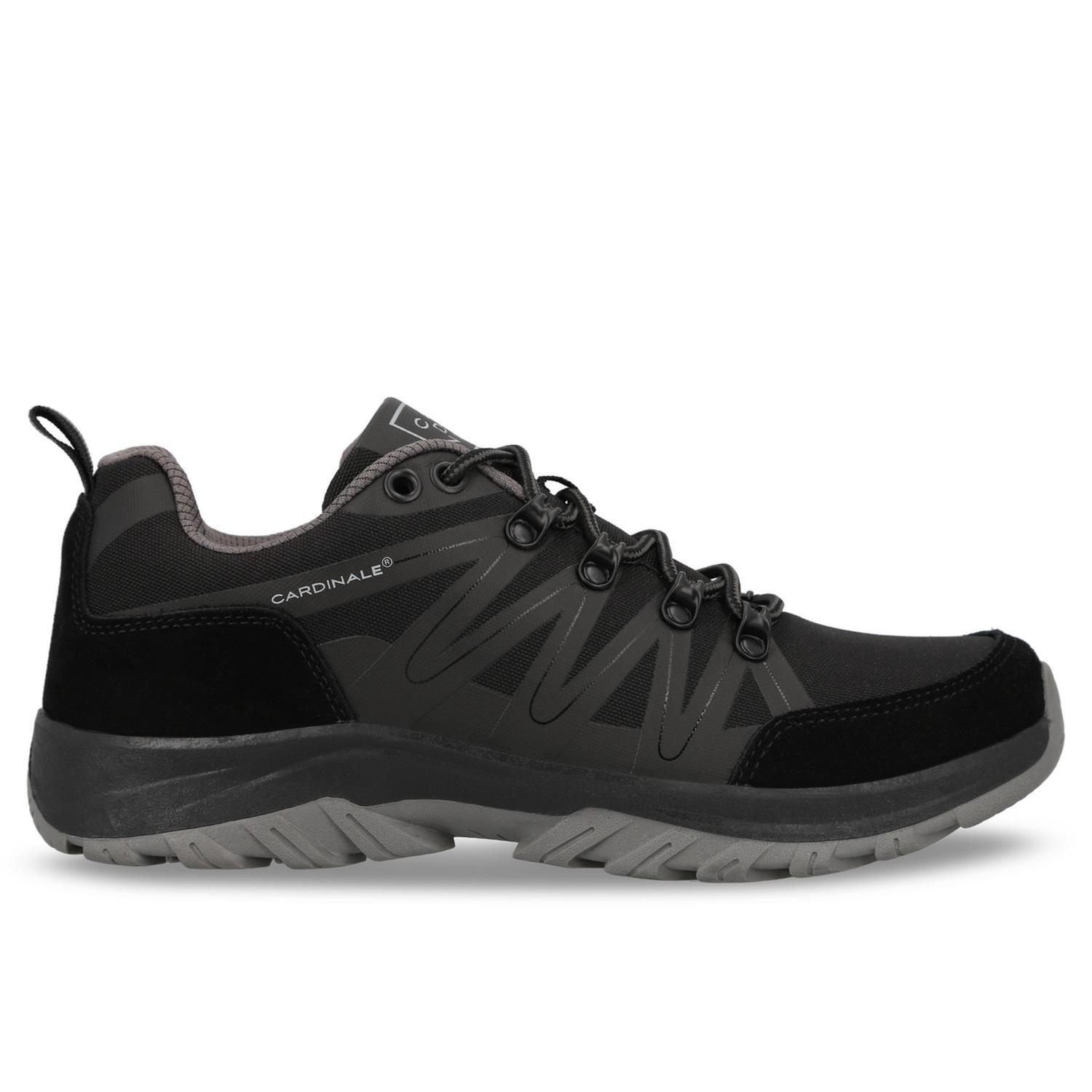 Zapatilla Outdoor Hombre Textil Bresse Negro-0