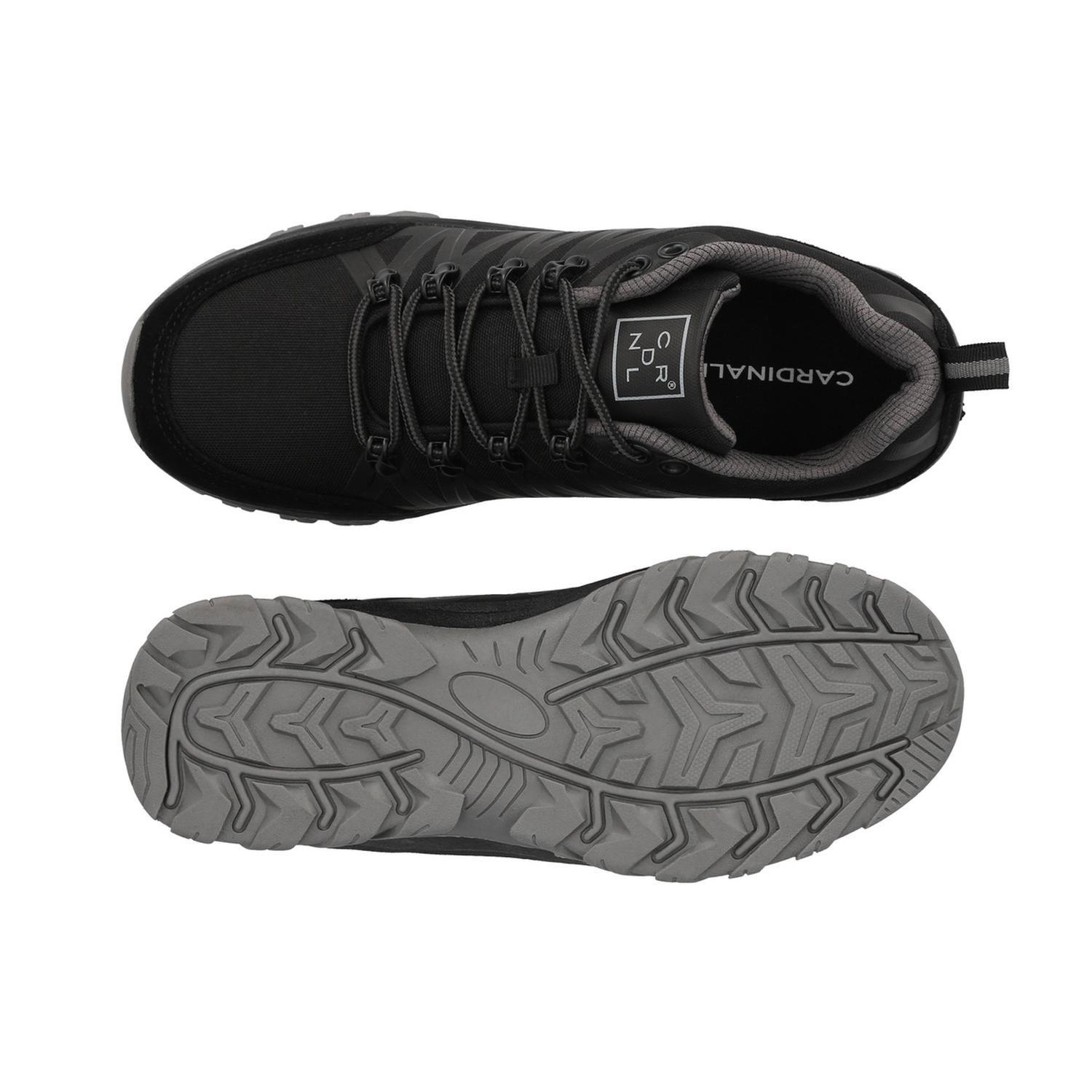 Zapatilla Outdoor Hombre Textil Bresse Negro Cardinale-1
