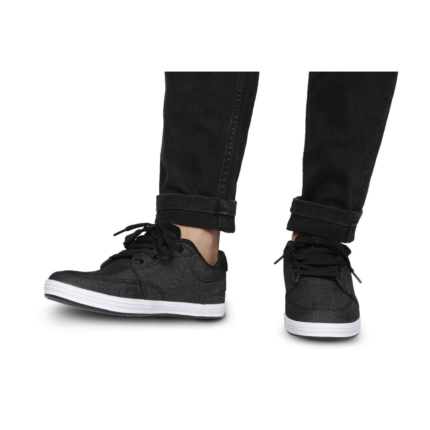 ZAPATILLAS HOMBRE TEXTIL LANDER-0-23-NEGRO-2