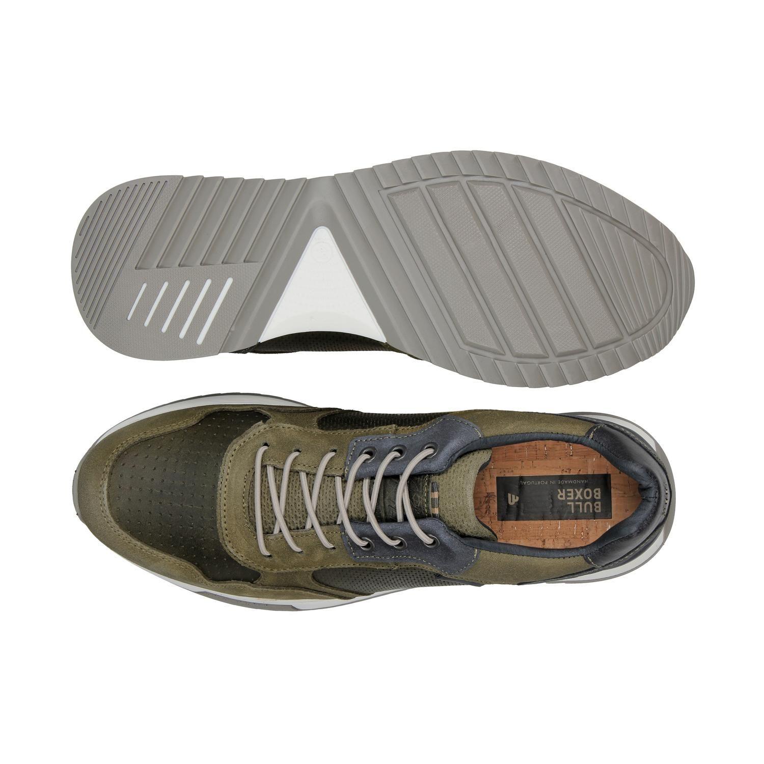 BULLBOXER ZAPATILLAS HOMBRE CUERO CAVTAT-0-38 VERDE-2