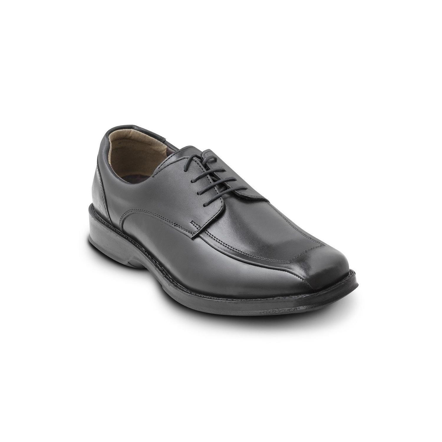 ZAPATOS HOMBRE CUERO 24 FLEX FINANCIAL-0-51-NEGRO-0