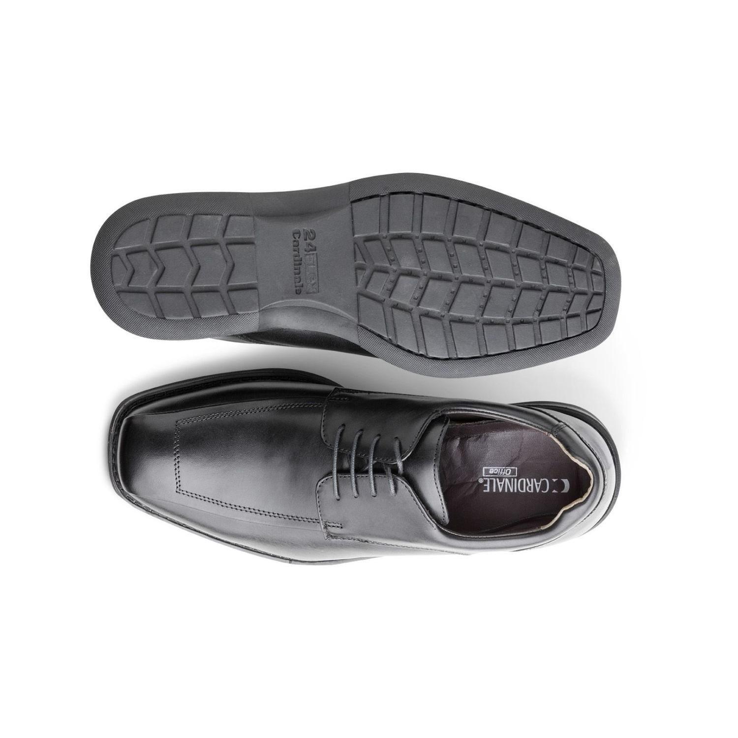 ZAPATOS HOMBRE CUERO 24 FLEX FINANCIAL-0-51-NEGRO-2