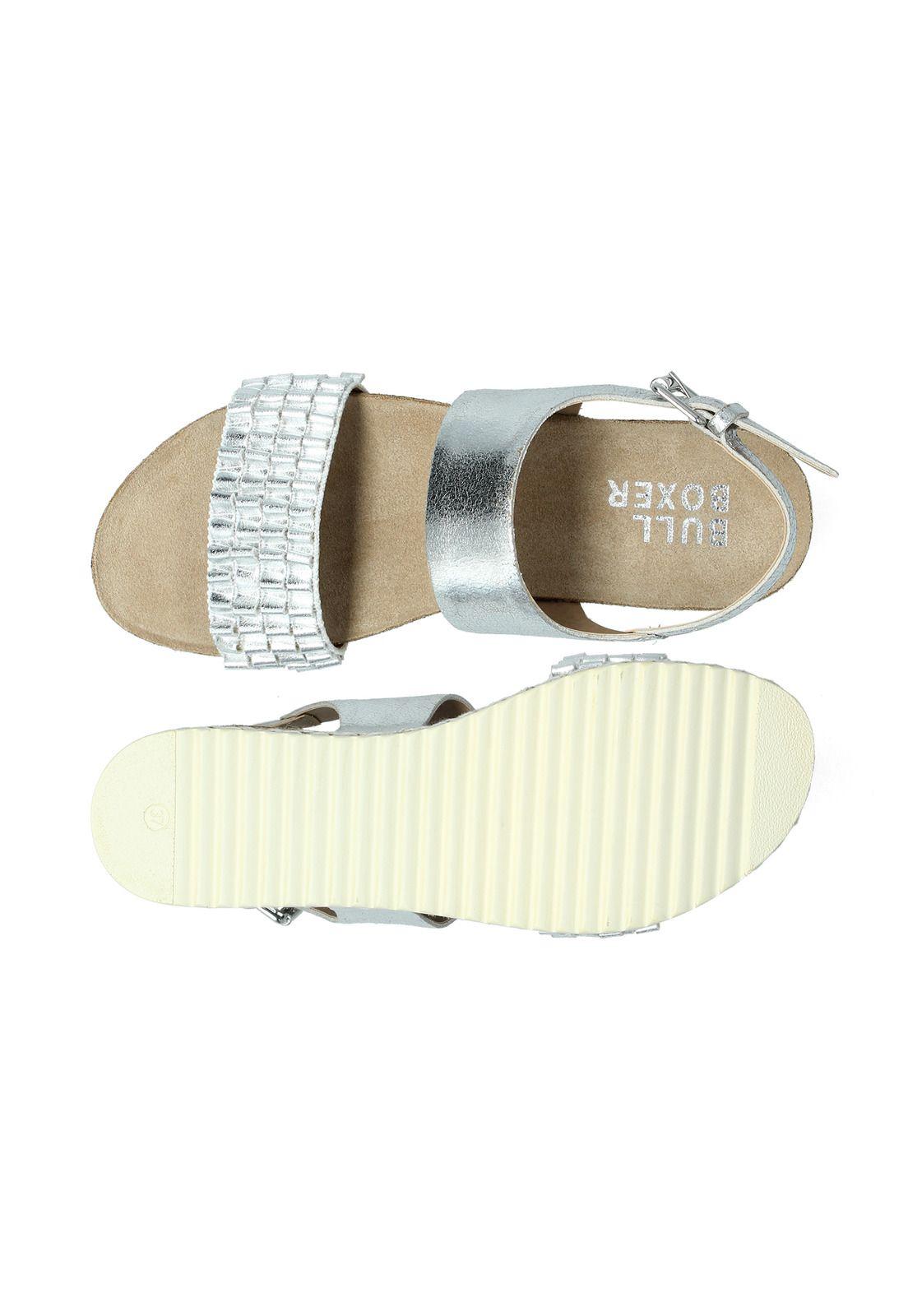 Sandalia Polly 9 28 Plata A-3