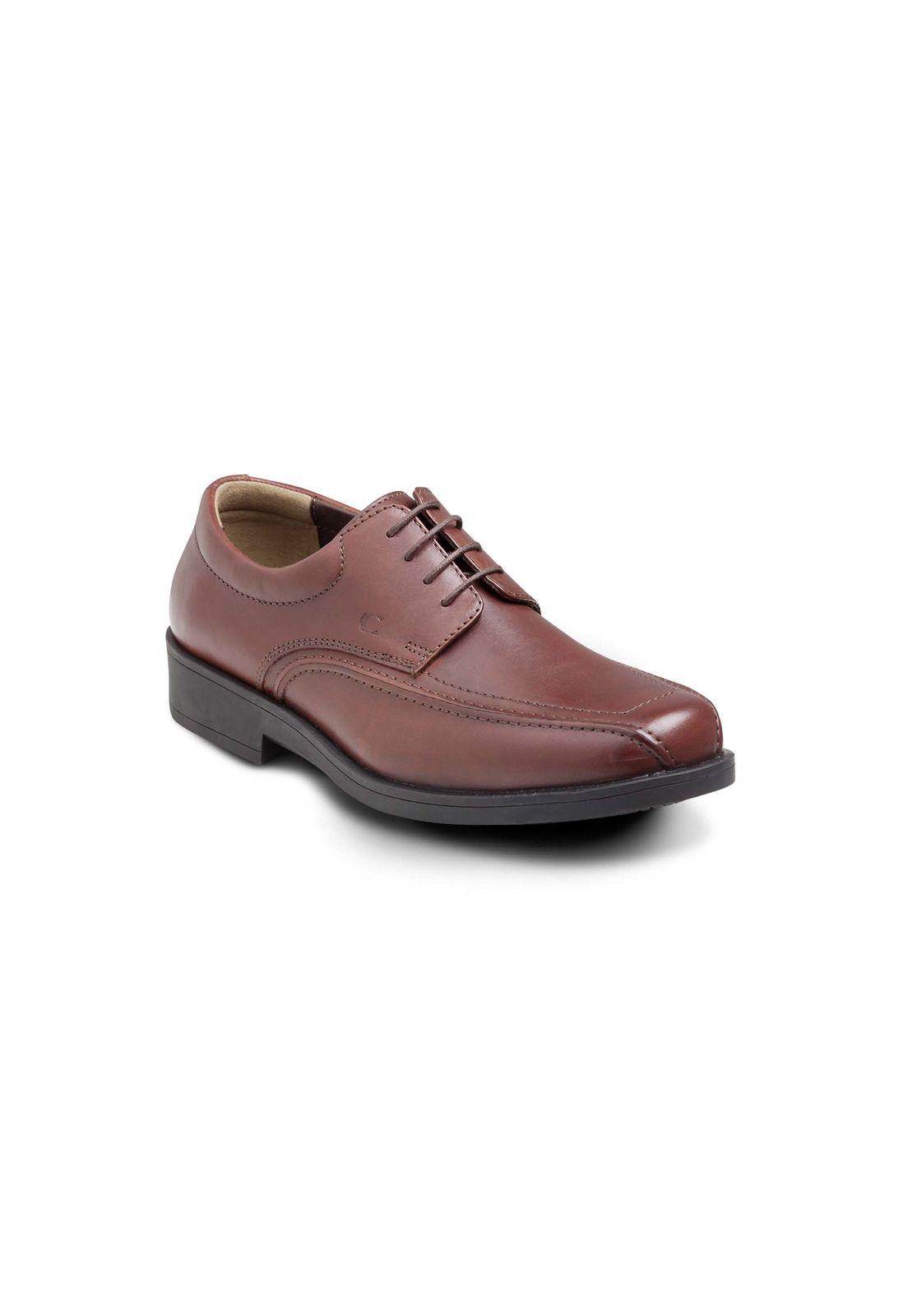 Zapatos Hombre Cuero 24 Flex Twister Class-0-50 Café Cardinale-0