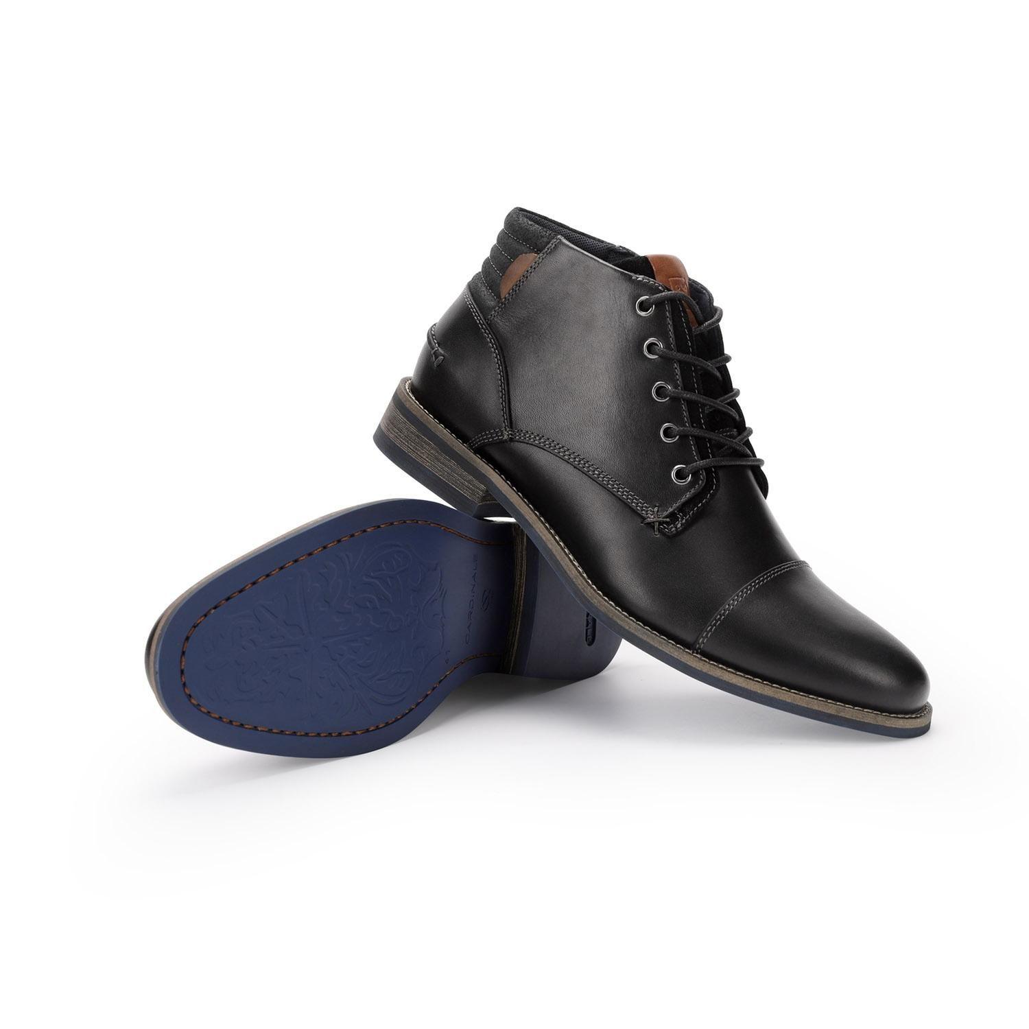 BOTINES HOMBRE CUERO DENIZEN-6-08 NEGRO-5
