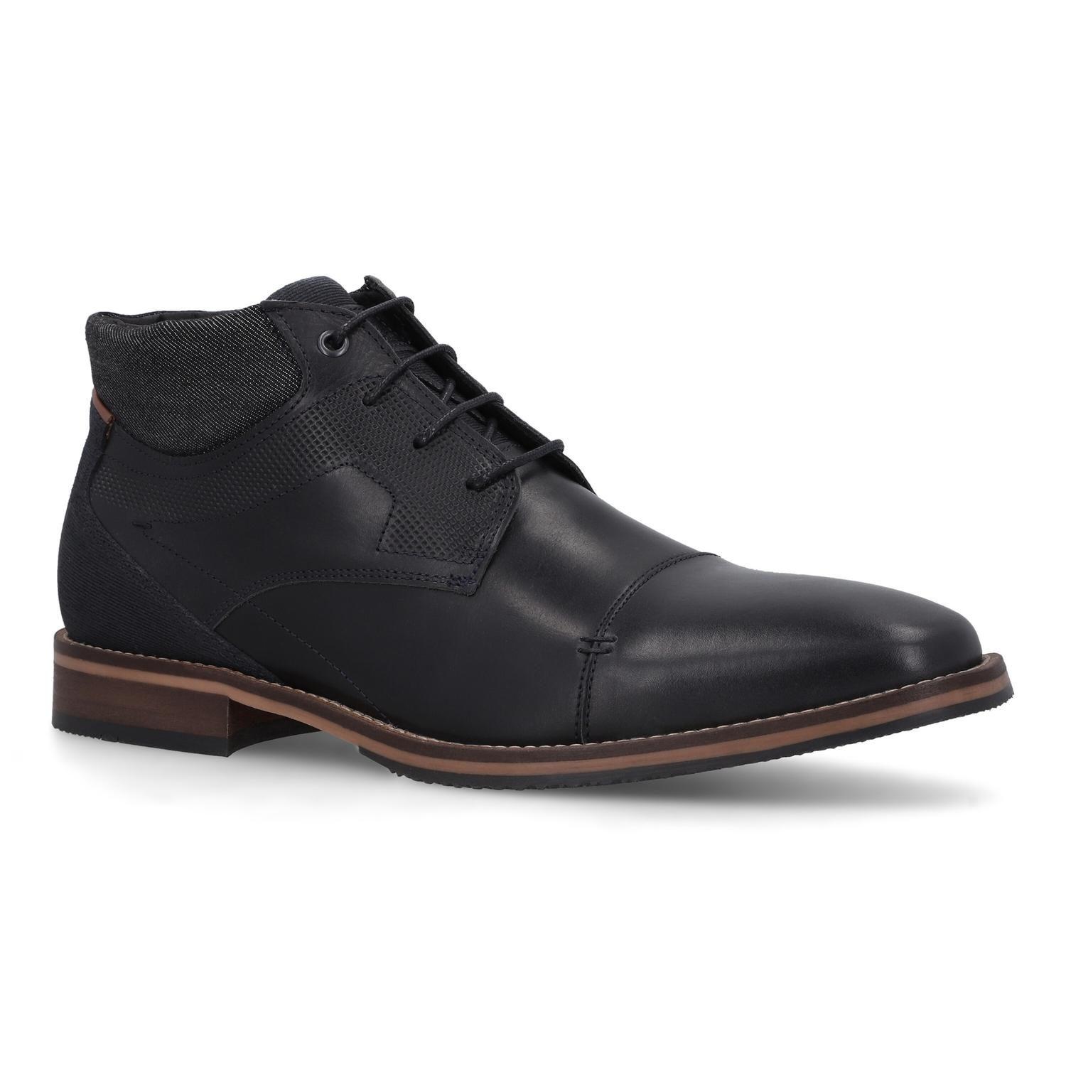 Zapatos Hombre Cuero Brummen-6-09 Negro Bullboxer-0