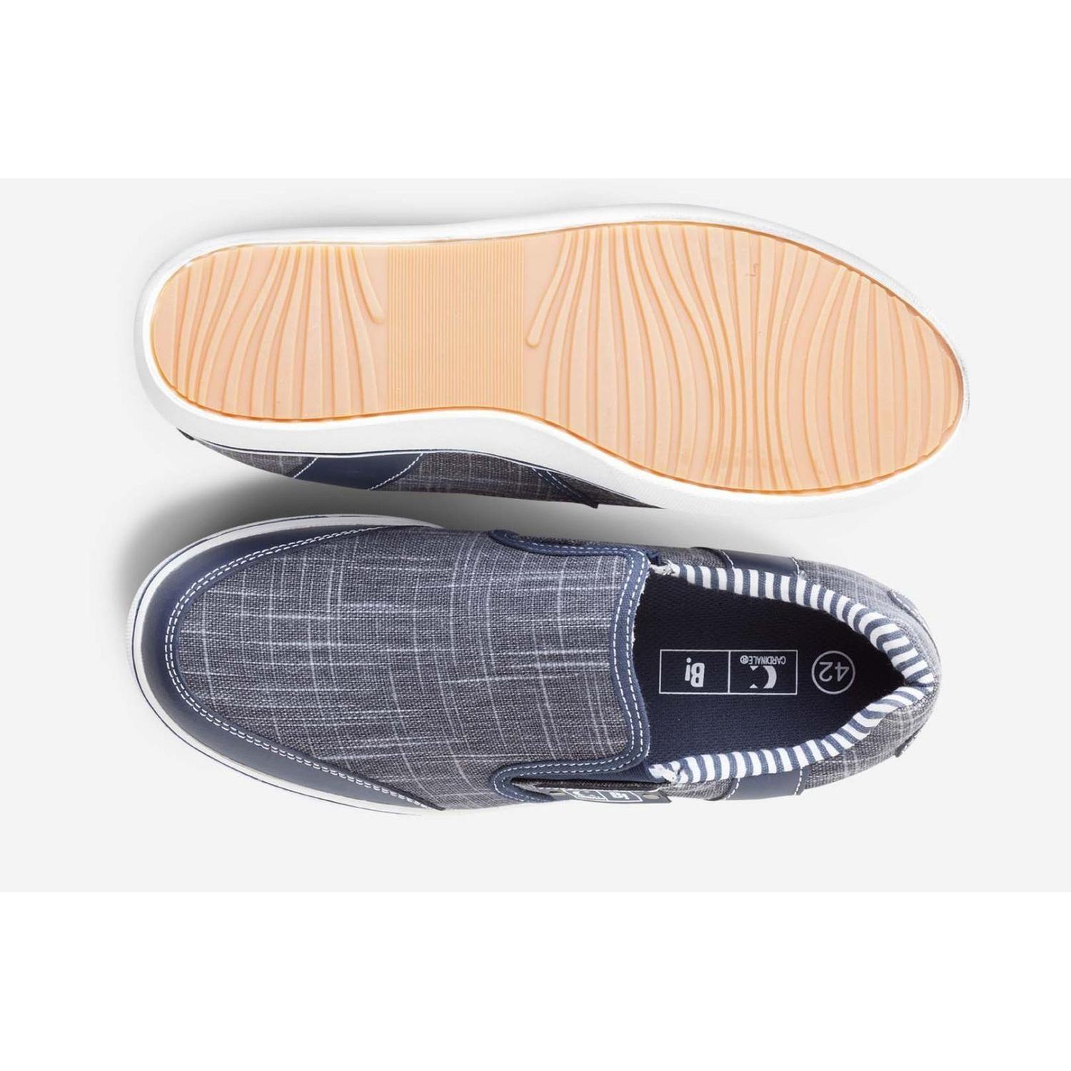 Zapatillas Slip-On Hombre Textil Malibu-3-95-Azul-2