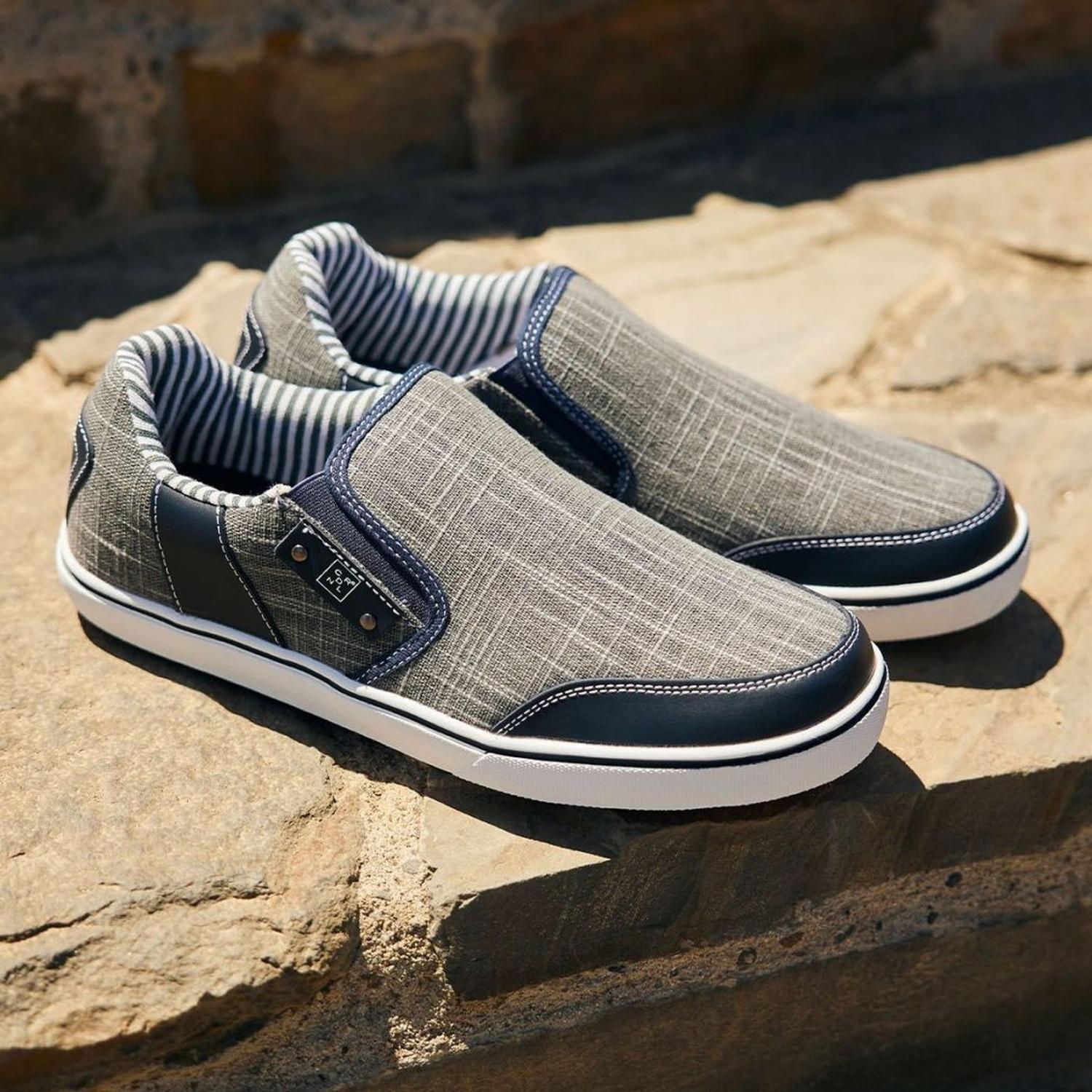 Zapatillas Slip-On Hombre Textil Malibu-3-95-Azul-4