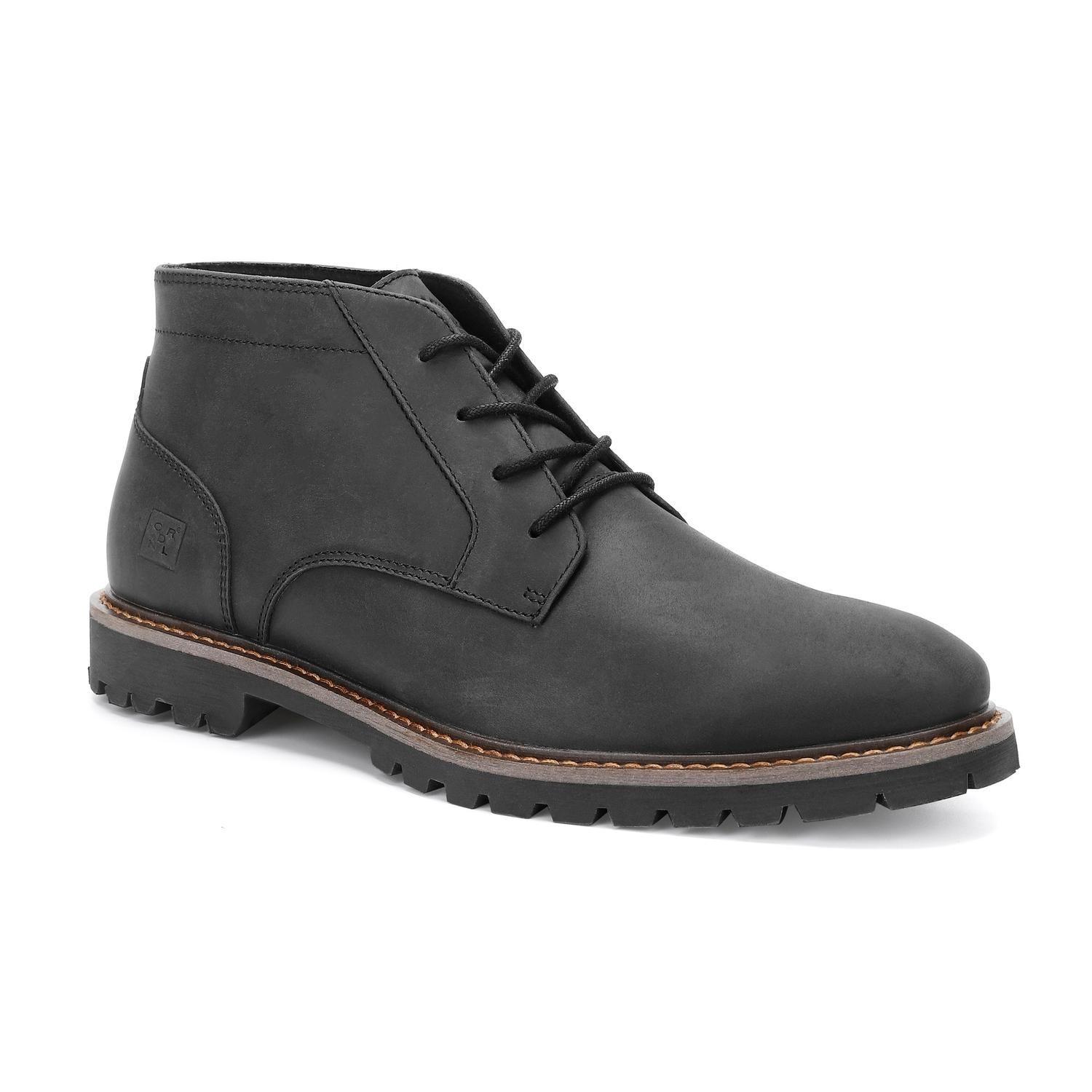 BOTINES HOMBRE CUERO KENSINGTON-6-02 NEGRO-0