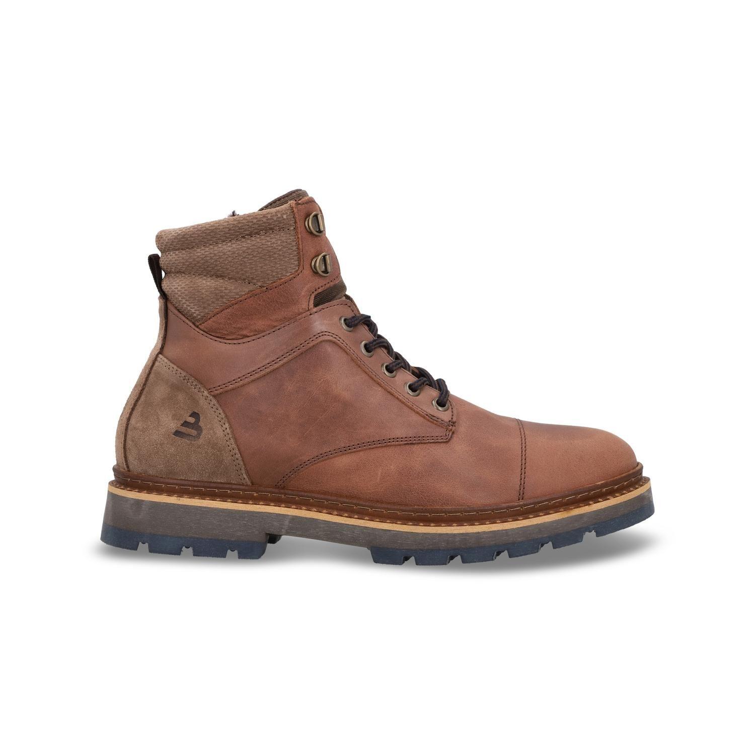 Botines Hombre Cuero Axalp-6-67 Brandy Bullboxer-1