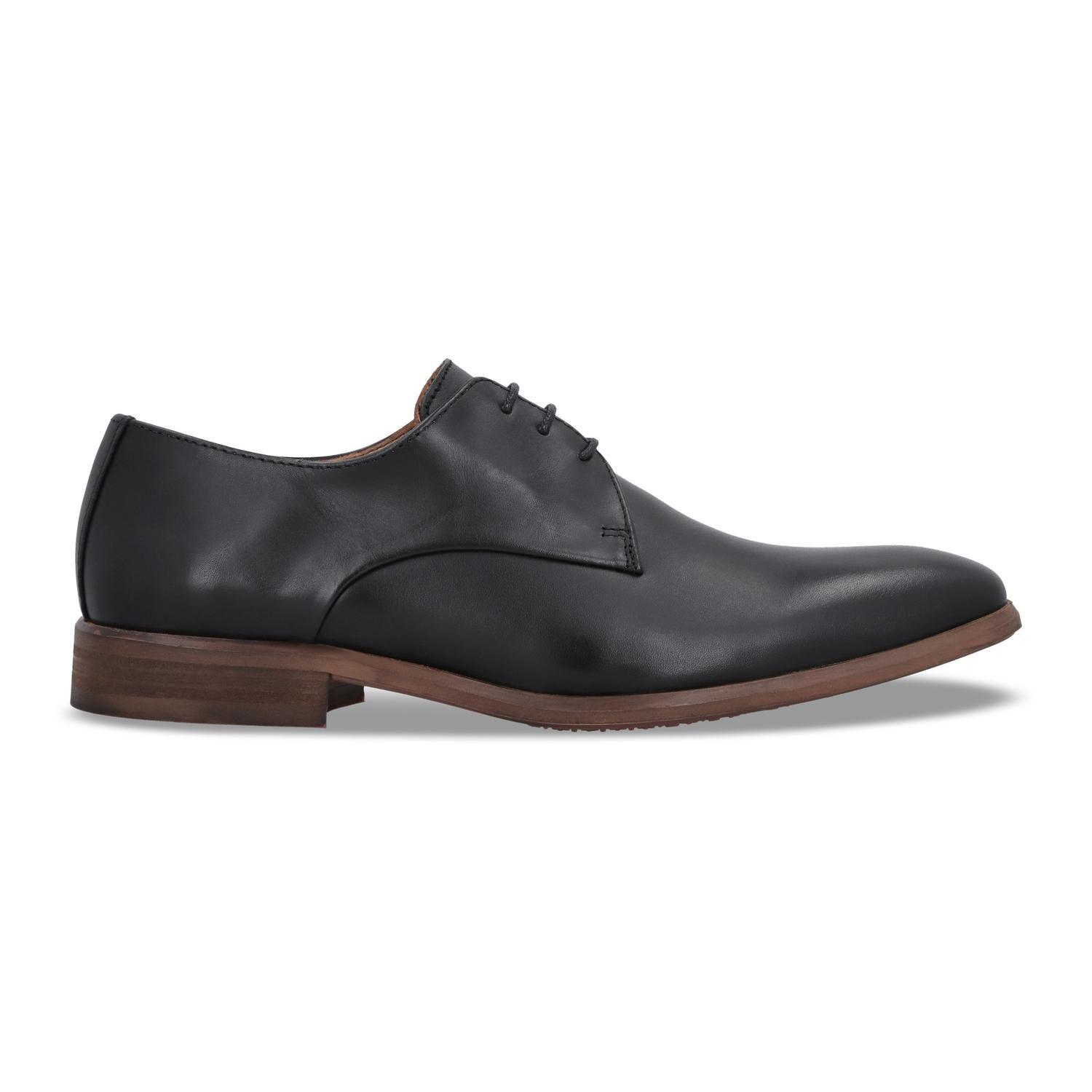 ZAPATOS HOMBRE CUERO PASSY-0-01 NEGRO-1