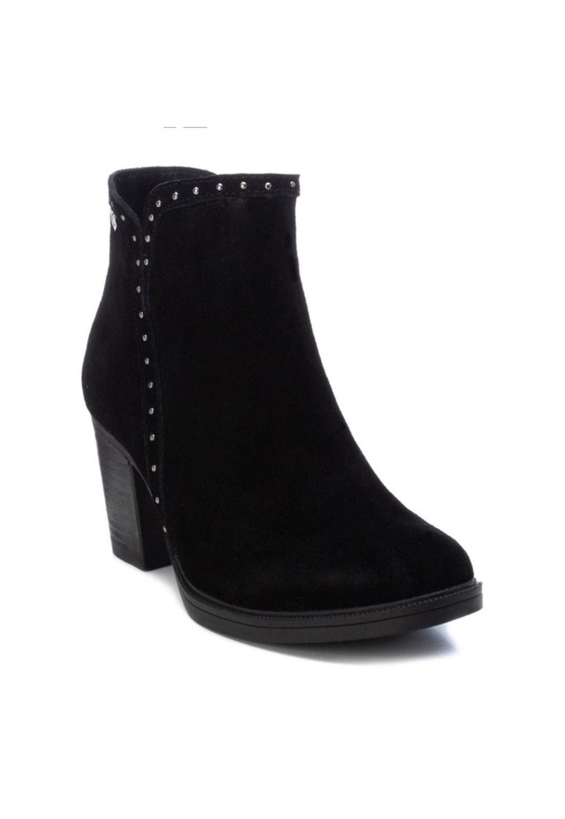 Botines Cuero Ximena-6-40 Negro-1