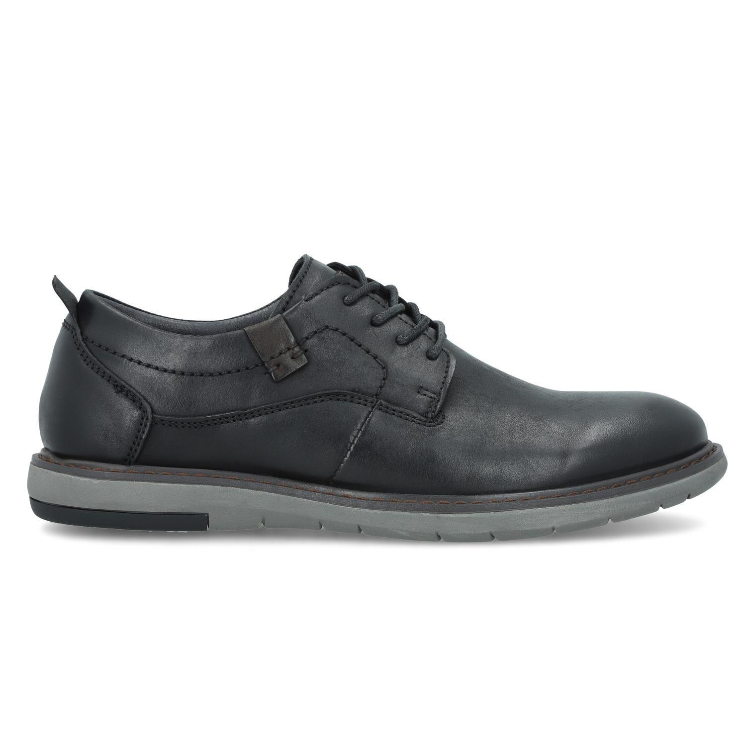 ZAPATOS HOMBRE CUERO GAND-0-48 NEGRO-1