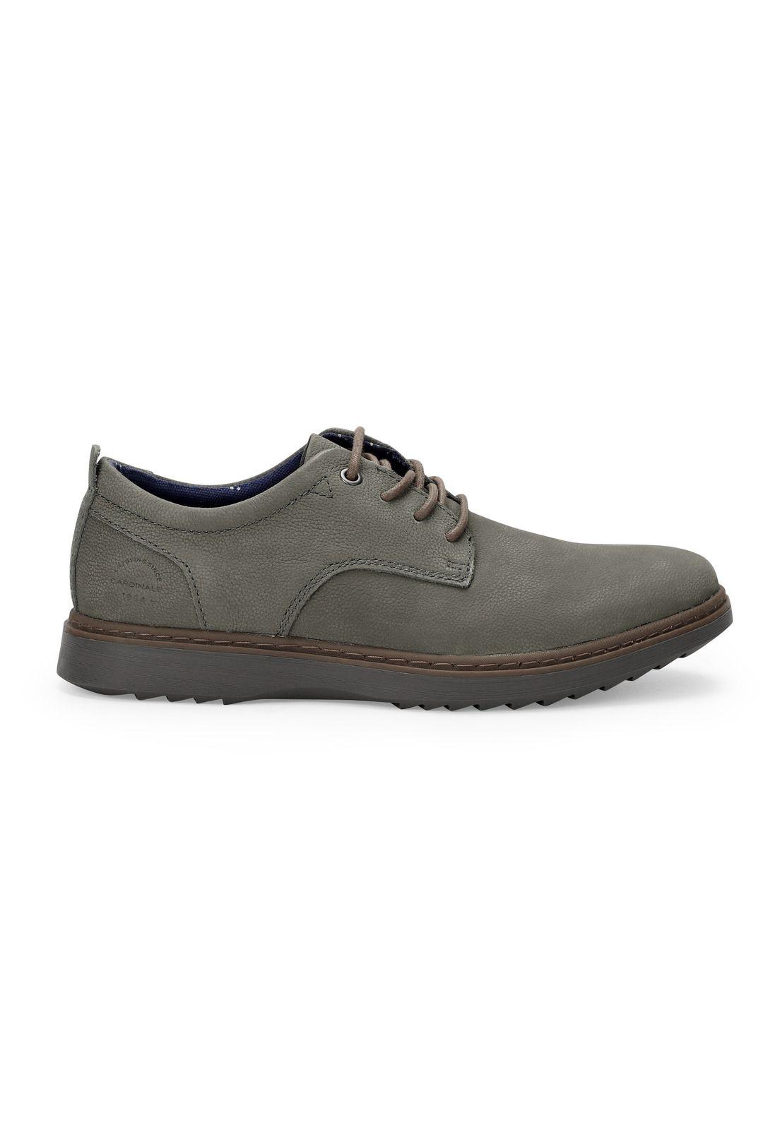 Zapatos Cuero Tender-0-02 Gris-1