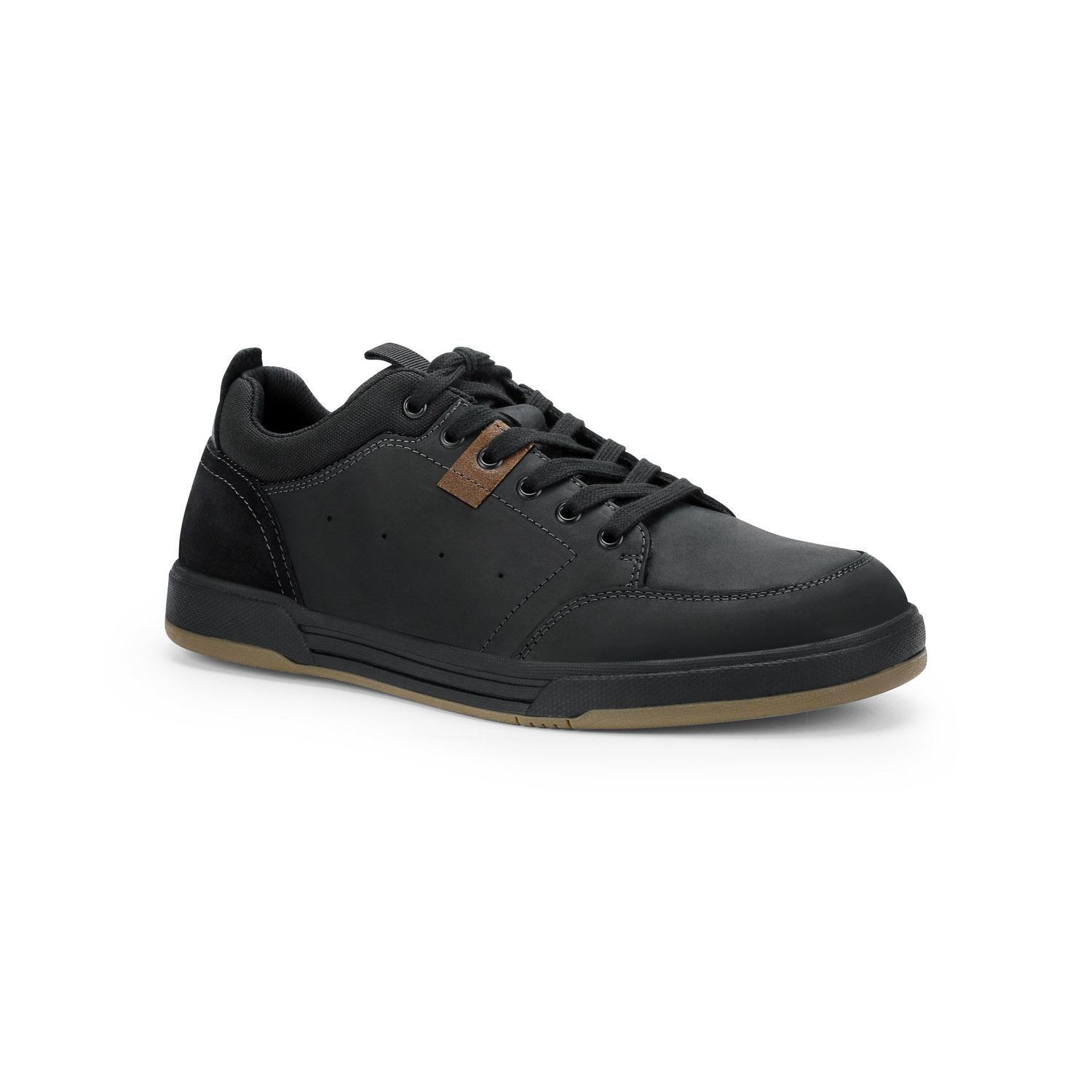 ZAPATILLAS HOMBRE CUERO GUNWALE-0-01 NEGRO-0