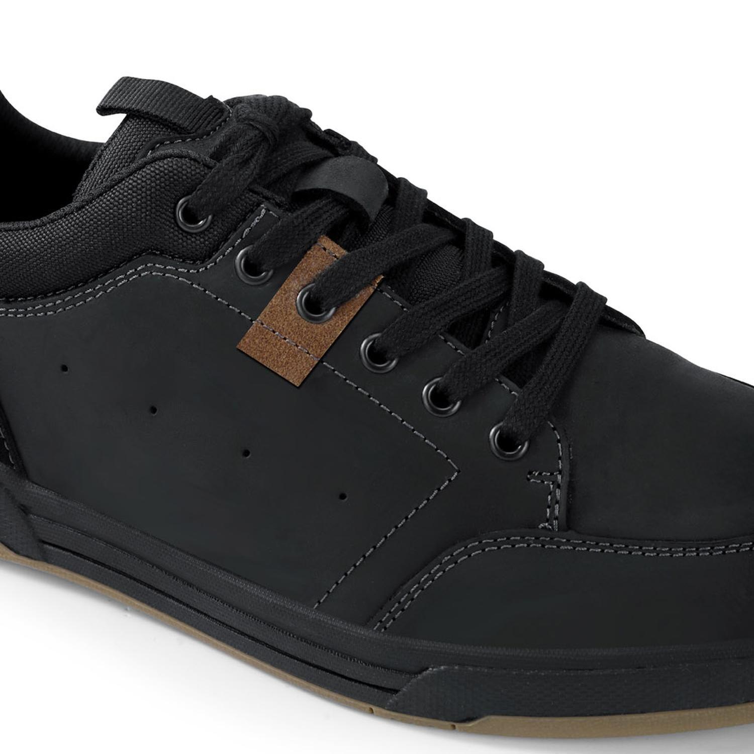 ZAPATILLAS HOMBRE CUERO GUNWALE-0-01 NEGRO-4