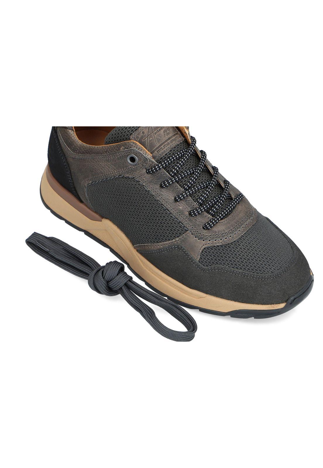 Zapatillas Cuero Omis-0-73 Gris-4