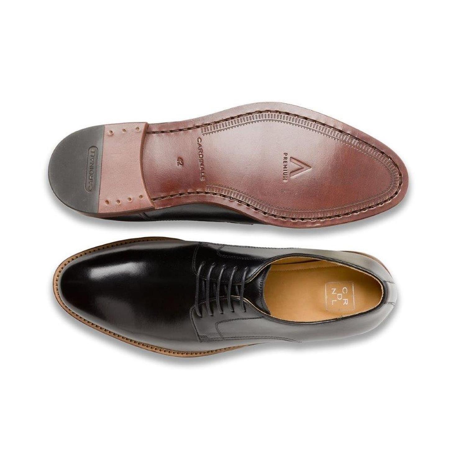 Zapatos Hombre Cuero Suela Wharton-0-88-Negro Cardinale-2