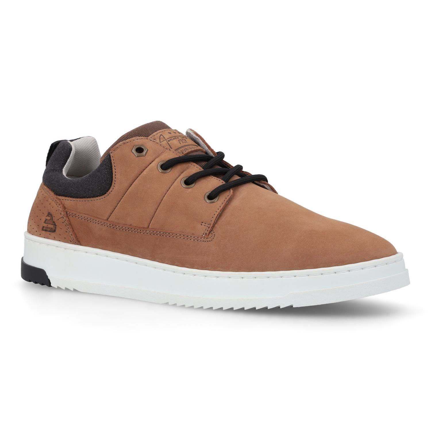 BULLBOXER ZAPATILLAS HOMBRE CUERO WEERT-0-97 BRANDY-0