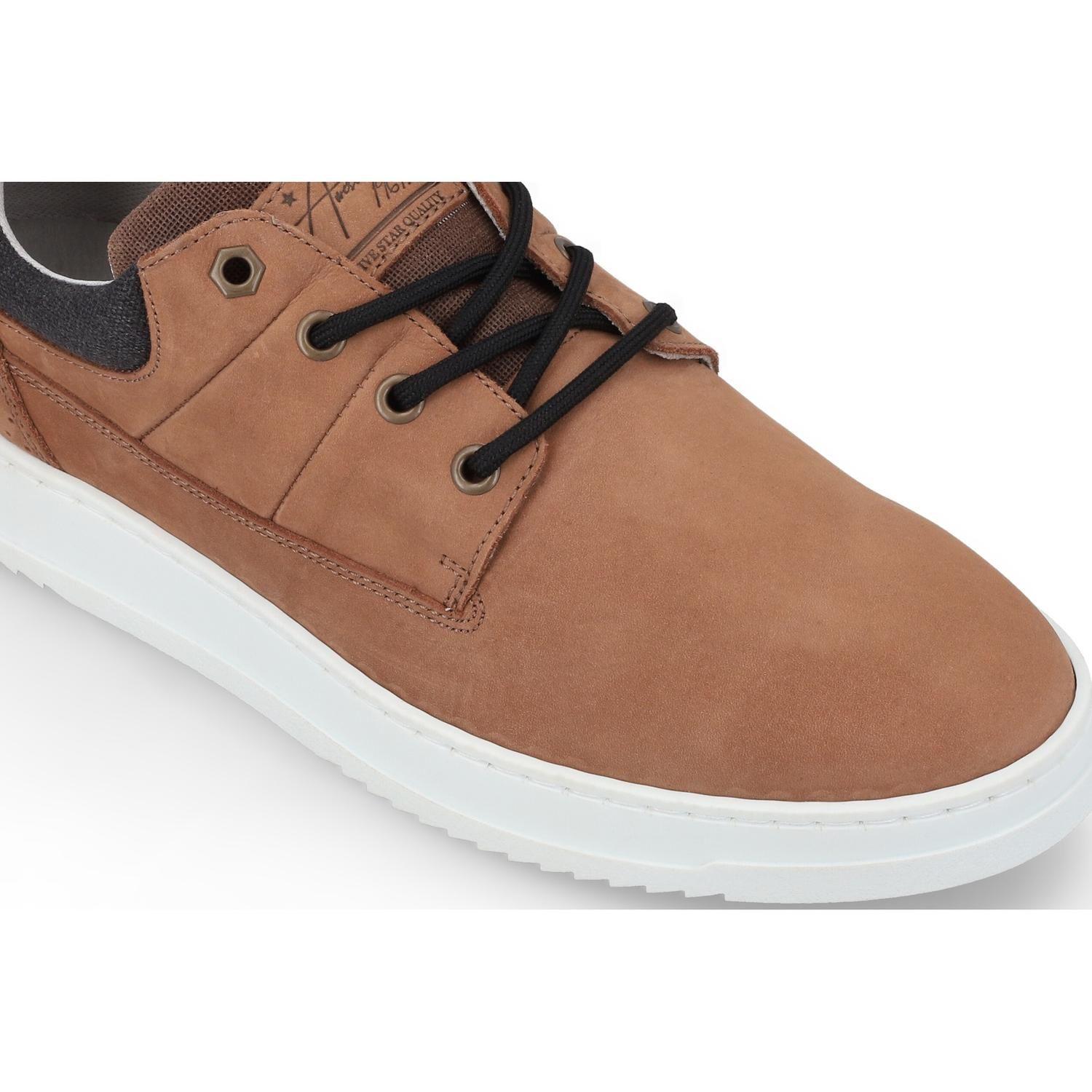 BULLBOXER ZAPATILLAS HOMBRE CUERO WEERT-0-97 BRANDY-3