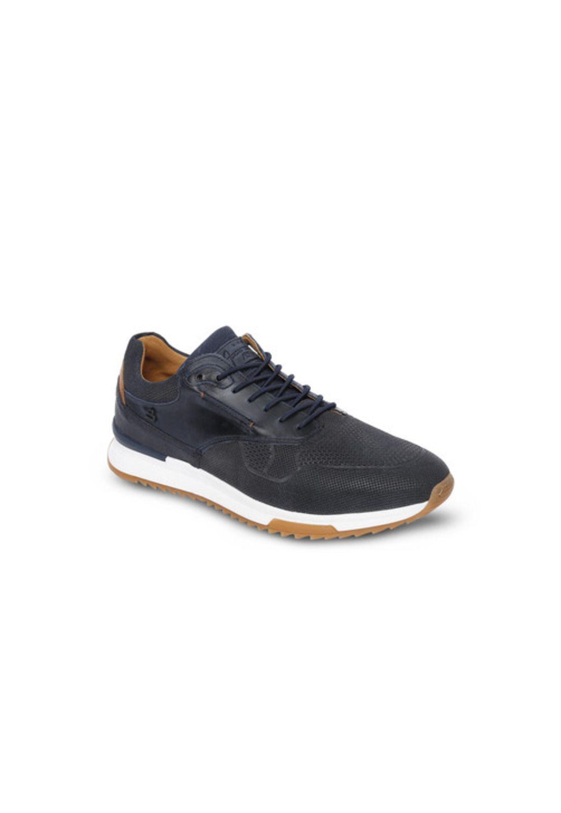 Zapatillas de Cuero Hombre Penfield-0-67-Azul A-0
